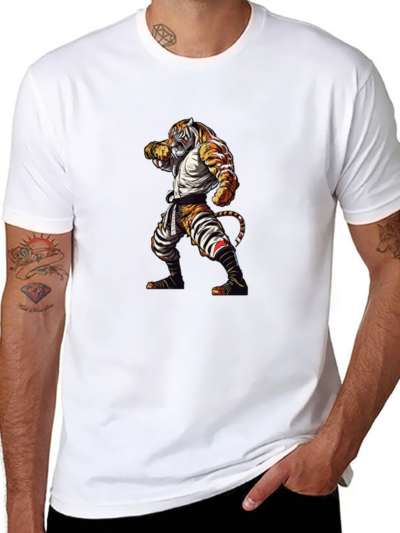 Tiger Karate Graphic Tee