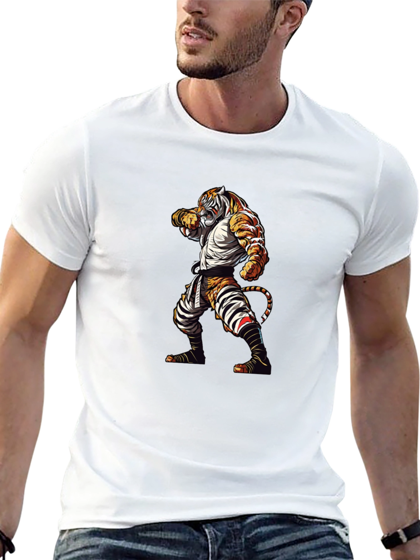 Tiger Karate Graphic Tee