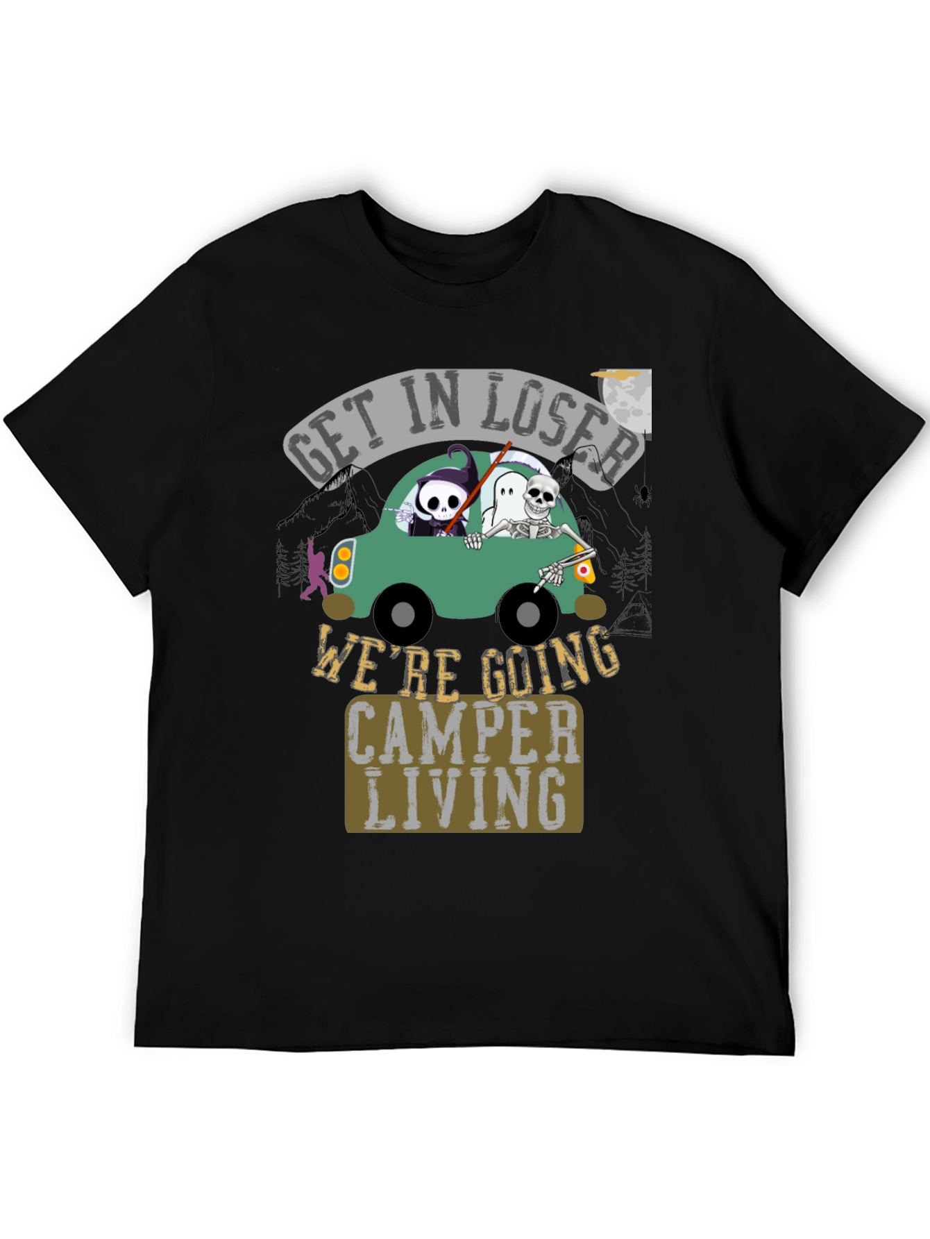 Camper Living Tee: Get In Loser