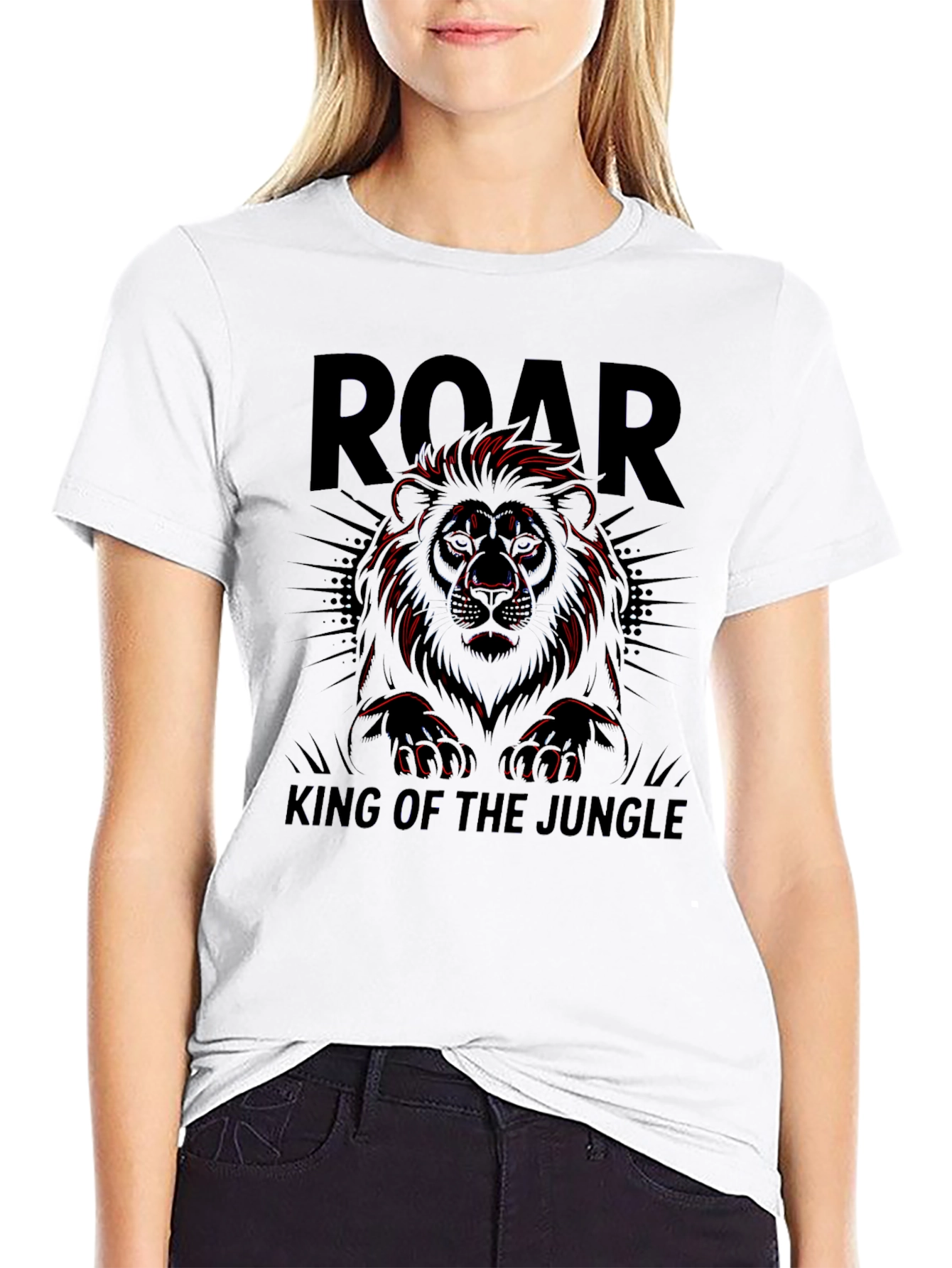 Roar King of the Jungle Graphic Tee