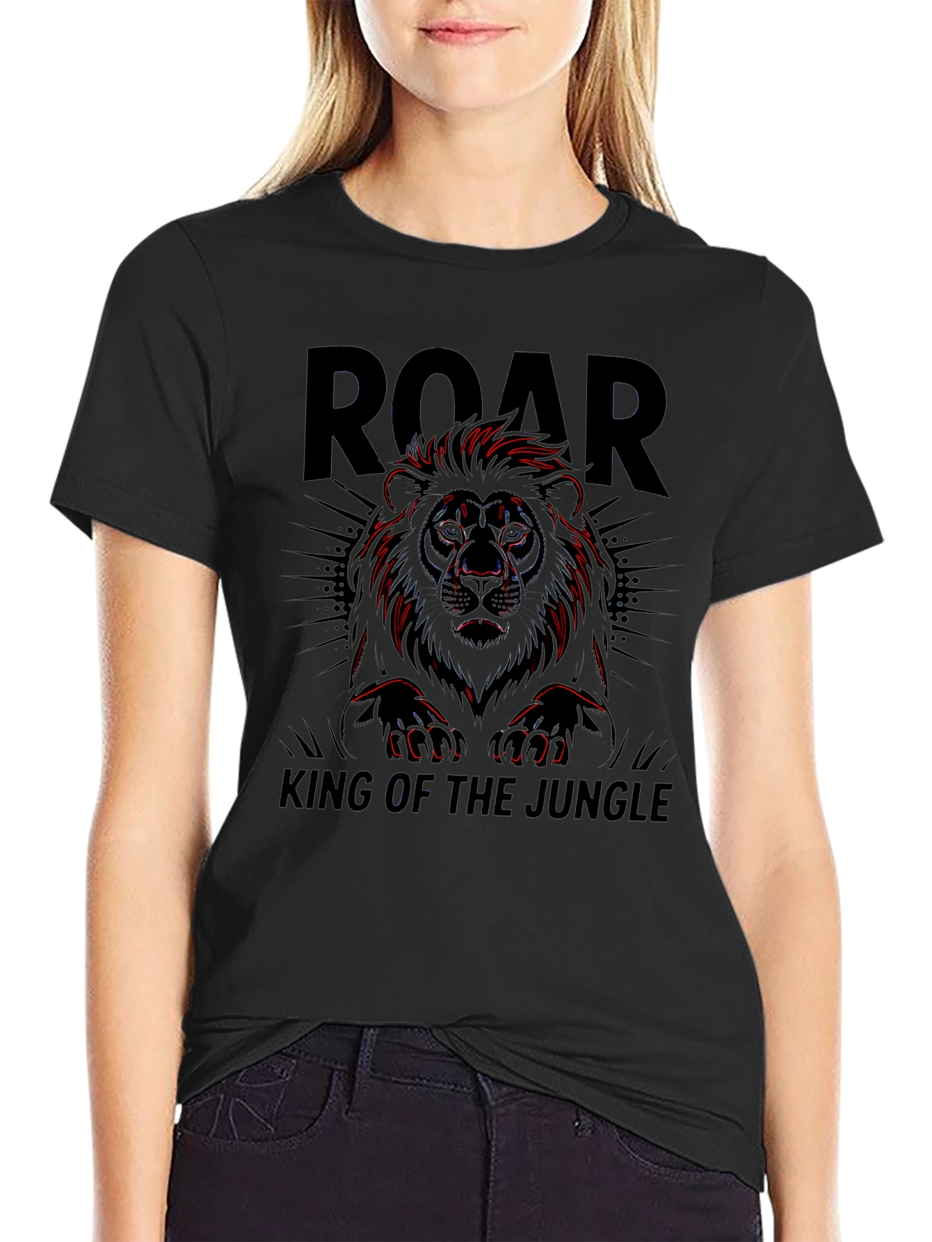 Roar King of the Jungle Graphic Tee
