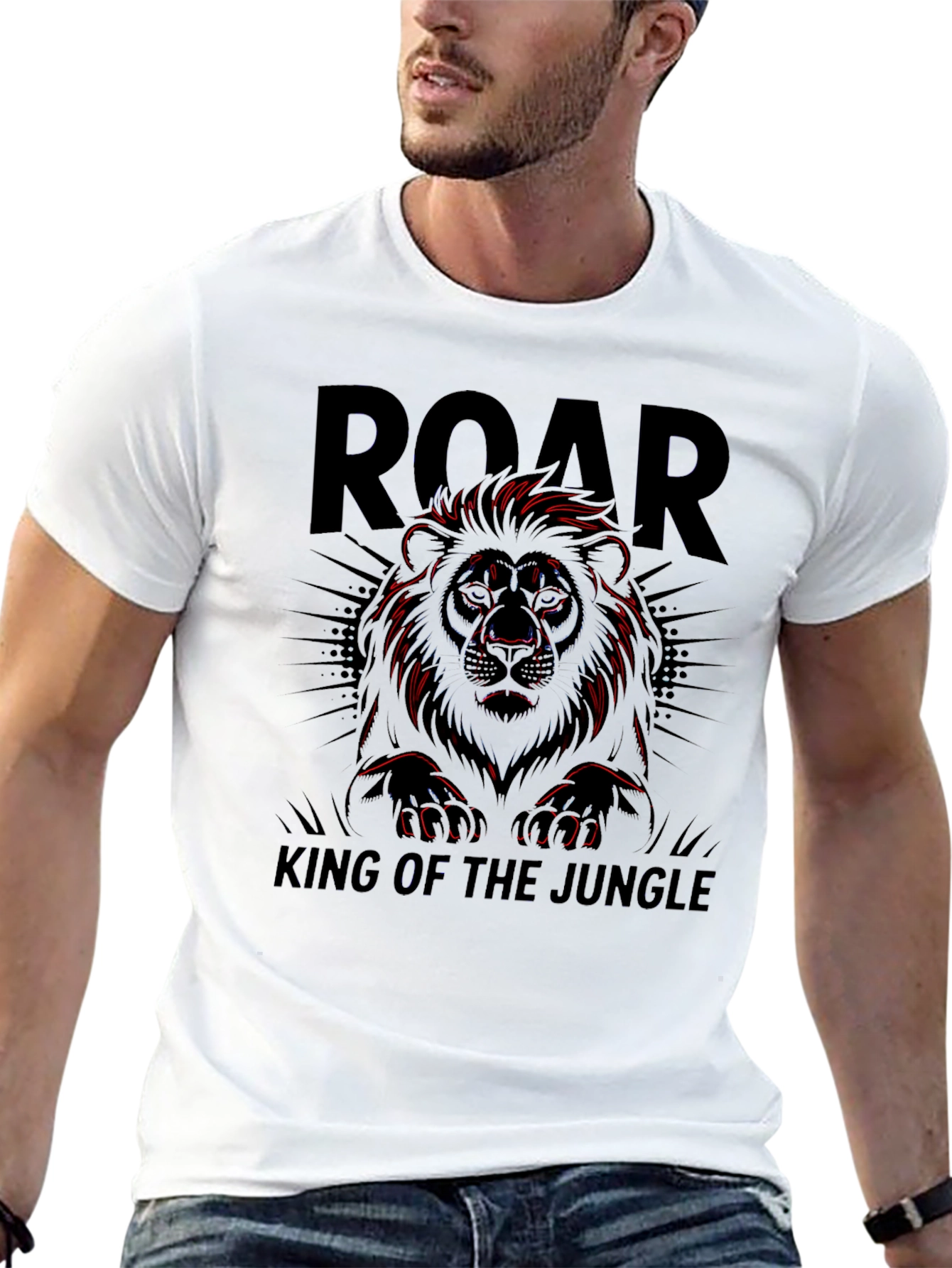 Roar King of the Jungle Graphic Tee
