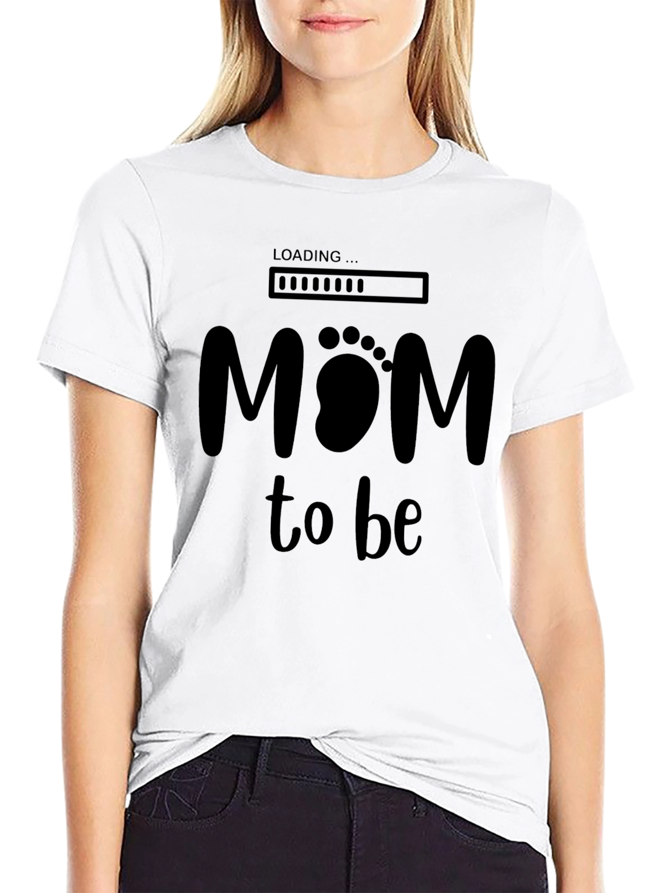Mom to Be Loading T-Shirt - Expecting Mothers Tee