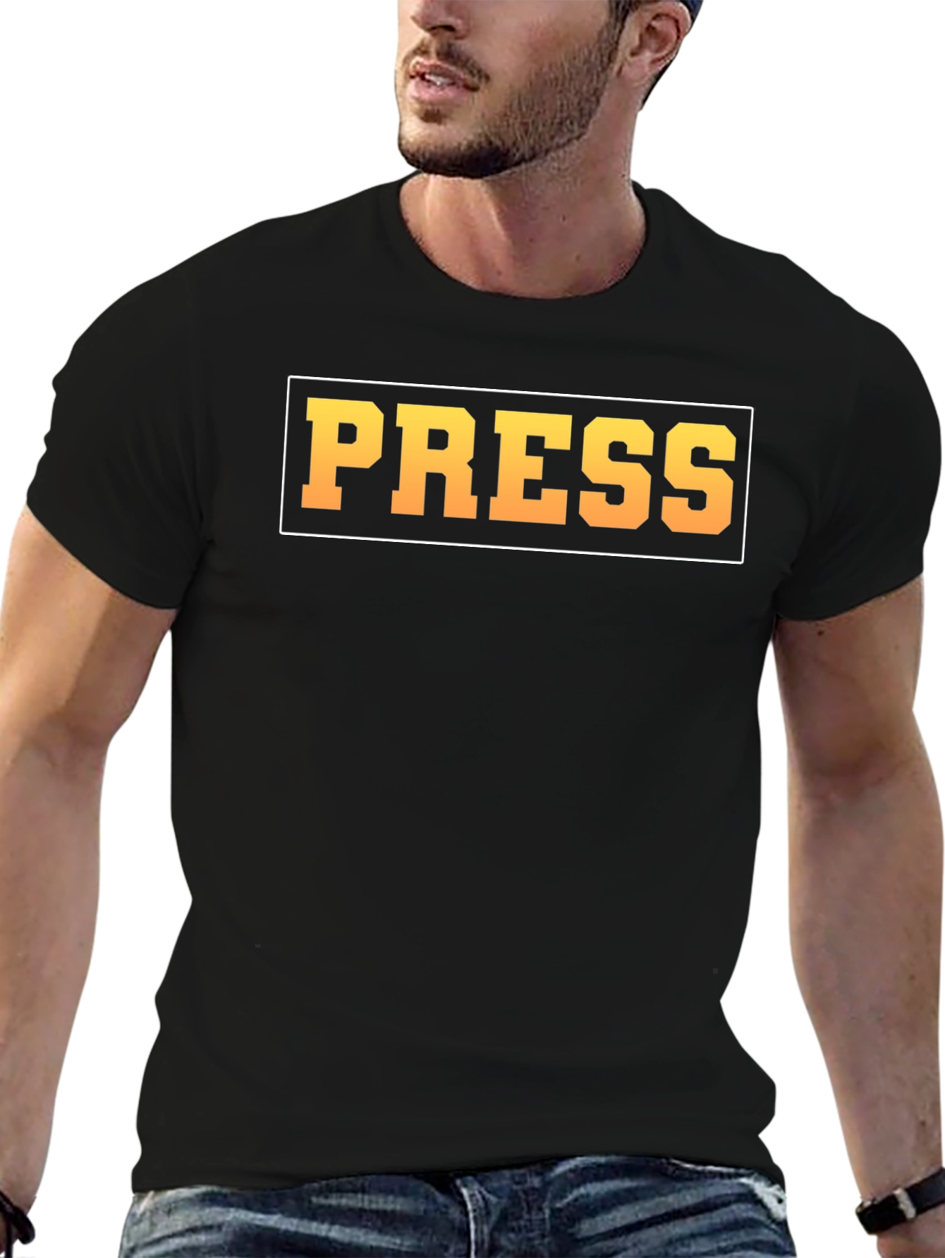 PRESS T-Shirt - Media Journalism Tee