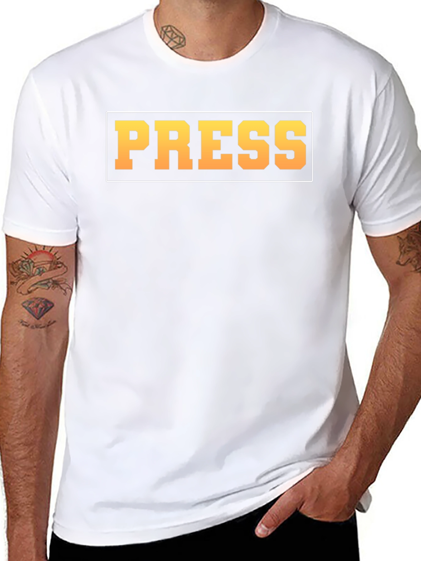 PRESS T-Shirt - Media Journalism Tee
