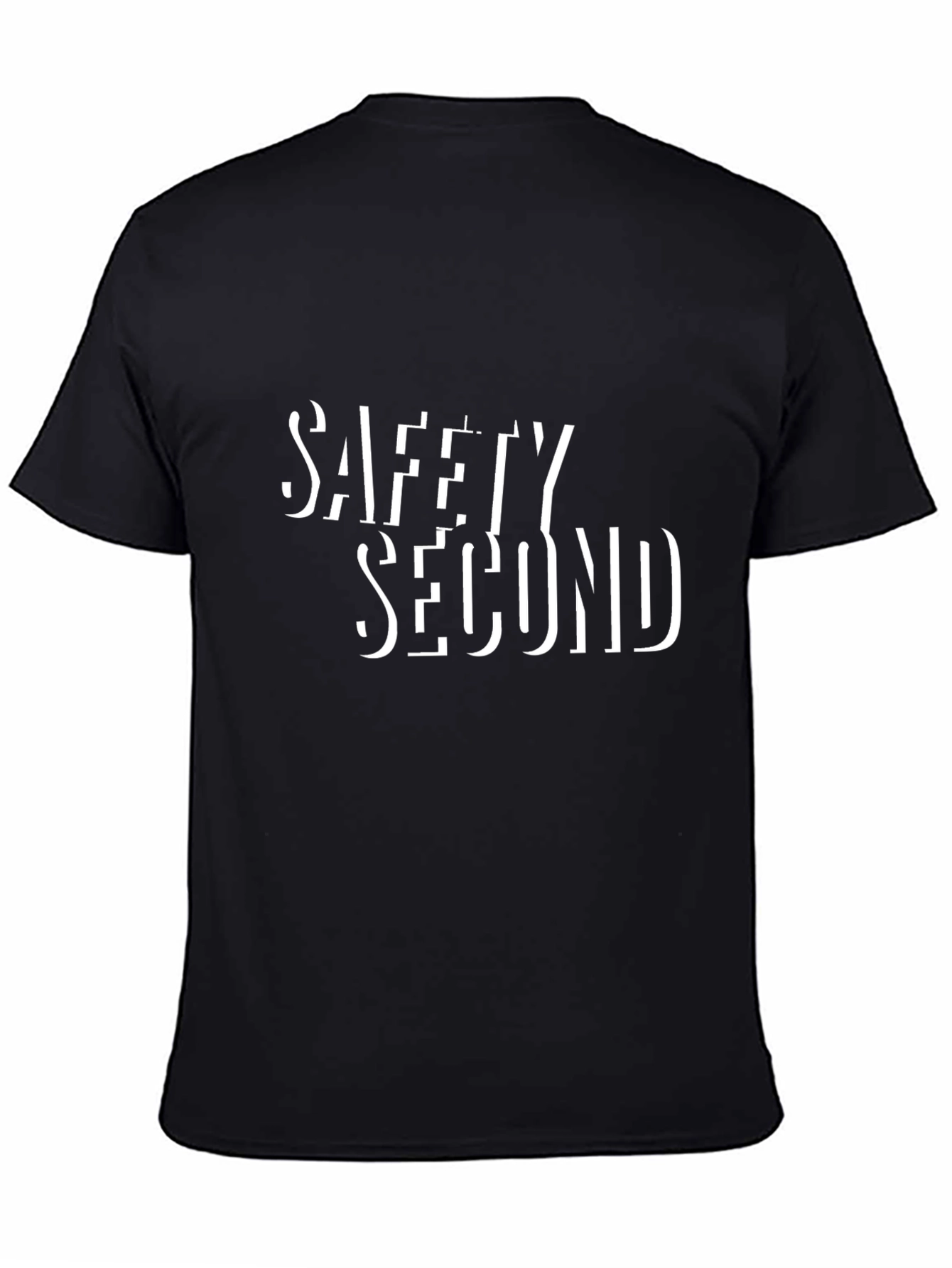 Safety Second Graphic T-Shirt - Black