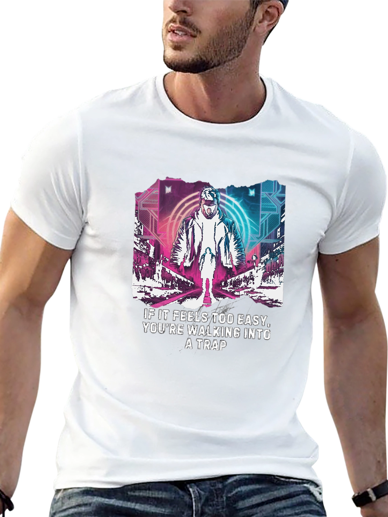 Walking Into A Trap Graphic T-Shirt