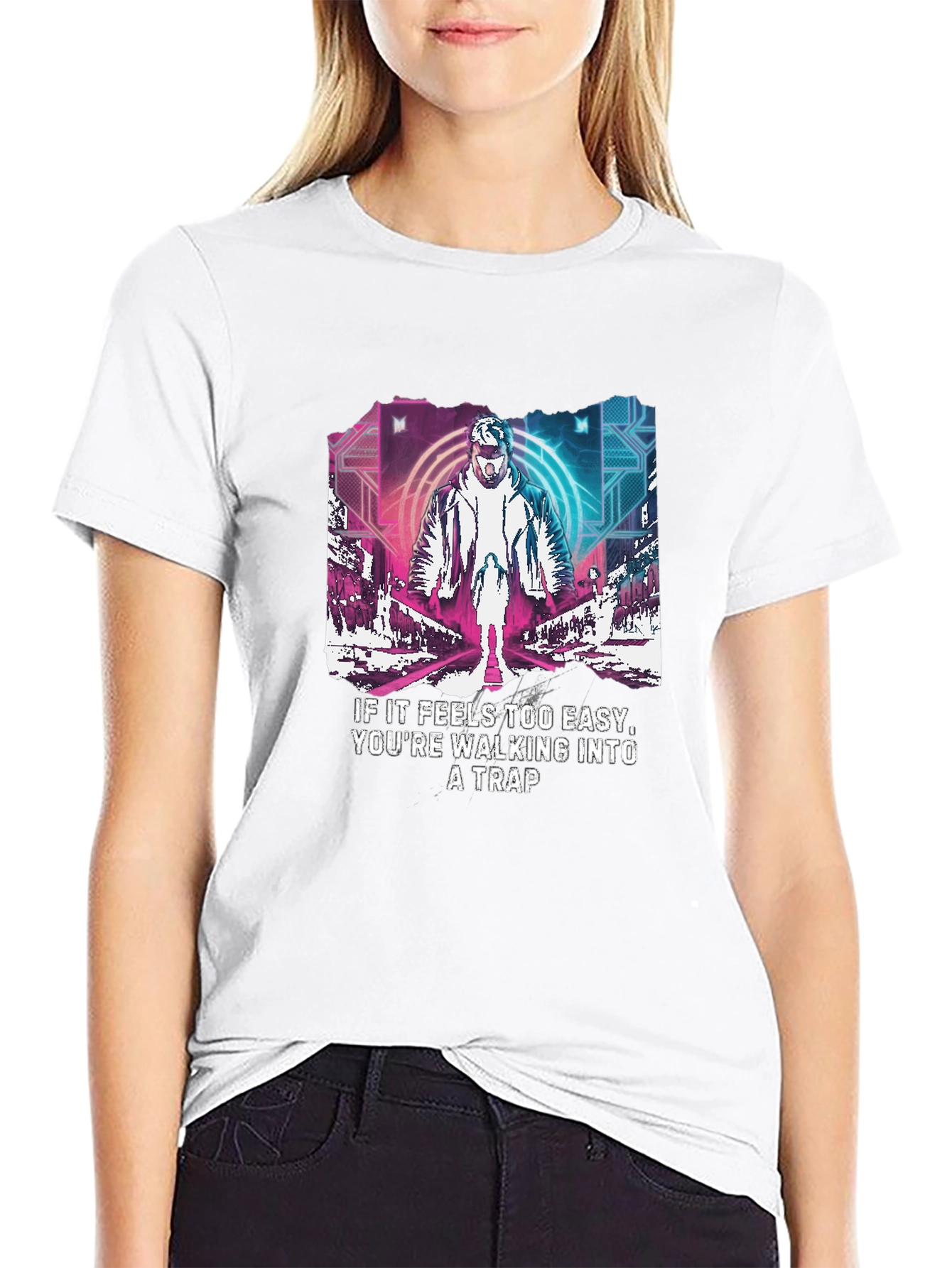 Walking Into A Trap Graphic T-Shirt
