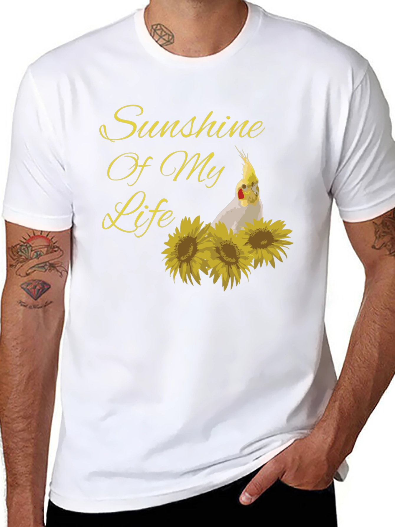 Sunshine of My Life Cockatiel T-Shirt