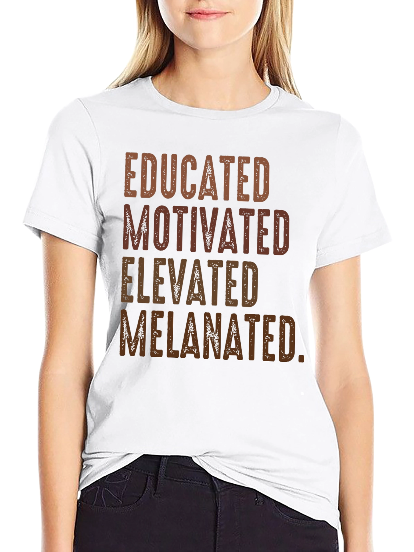 Educated Motivated Elevated Melanin T-Shirt