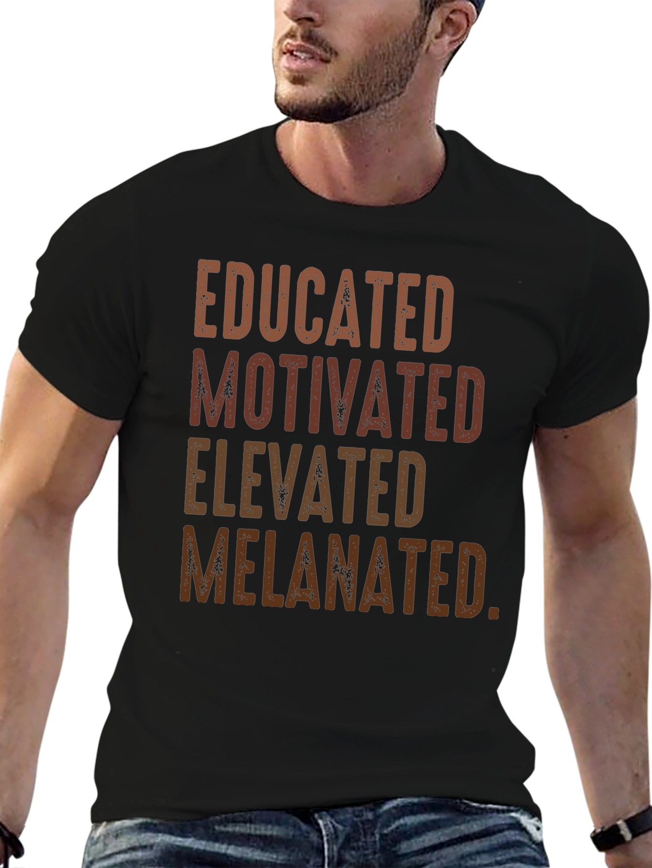 Educated Motivated Elevated Melanin T-Shirt