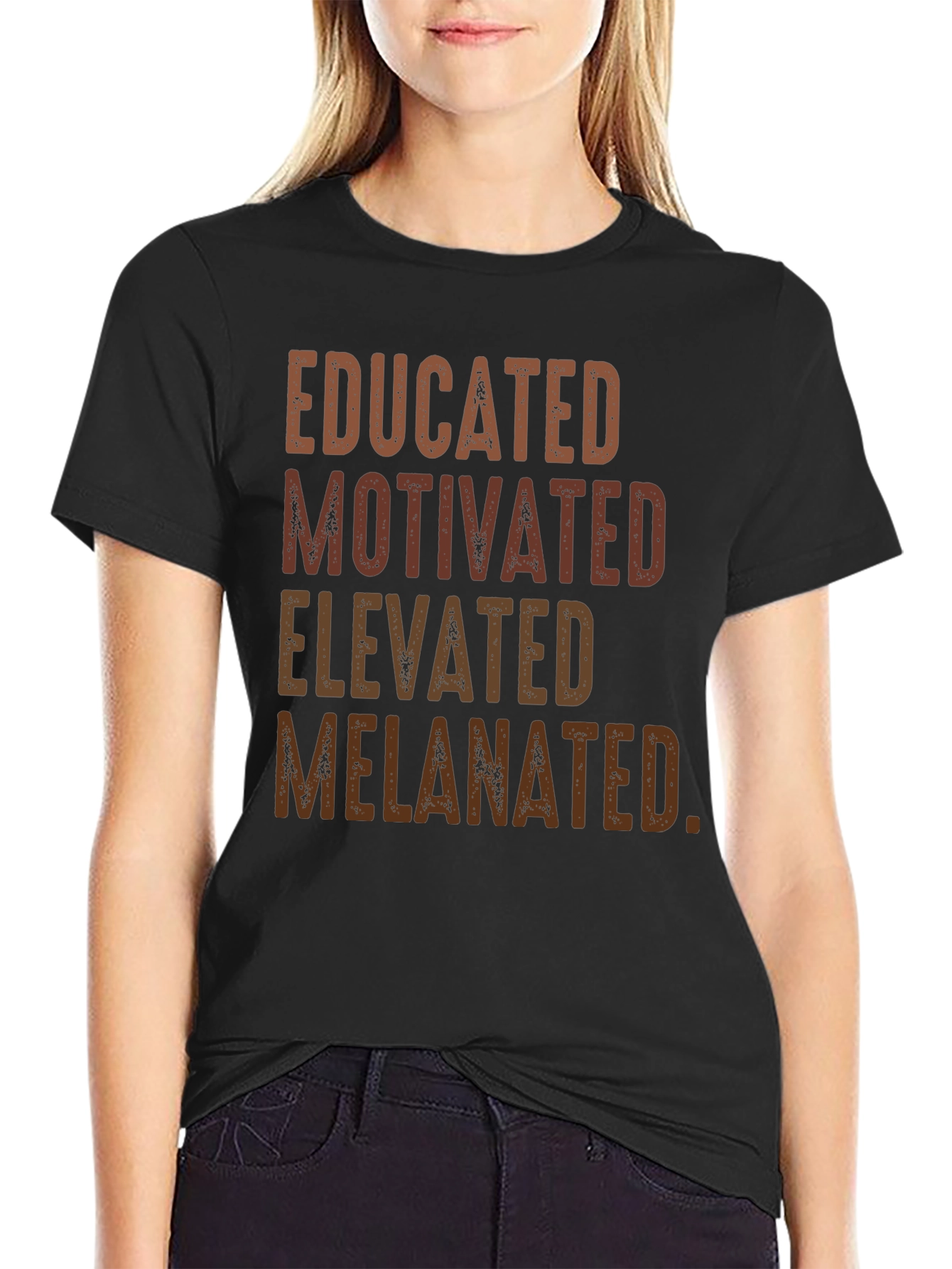 Educated Motivated Elevated Melanin T-Shirt