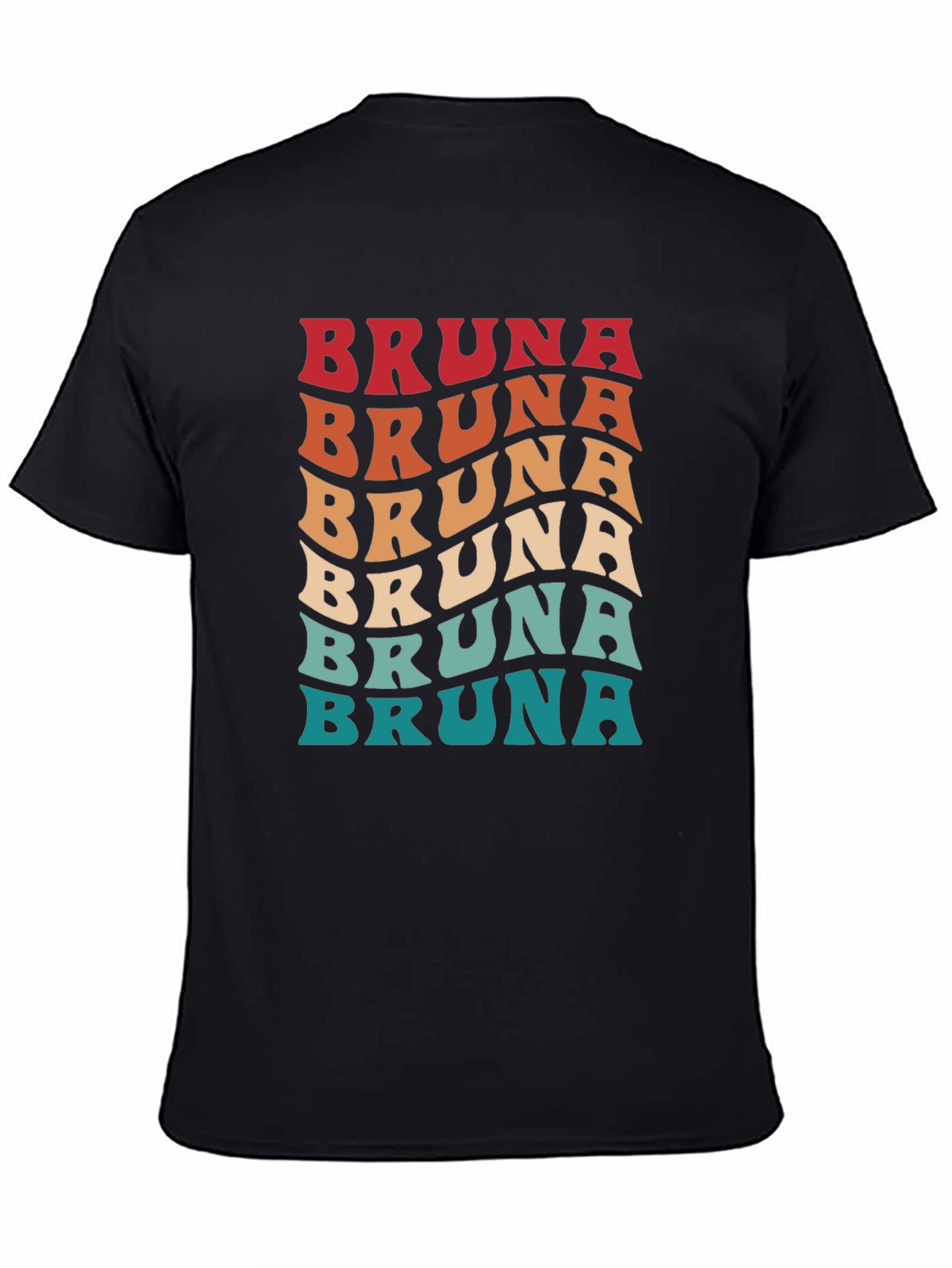 Retro Bruna Name T-Shirt