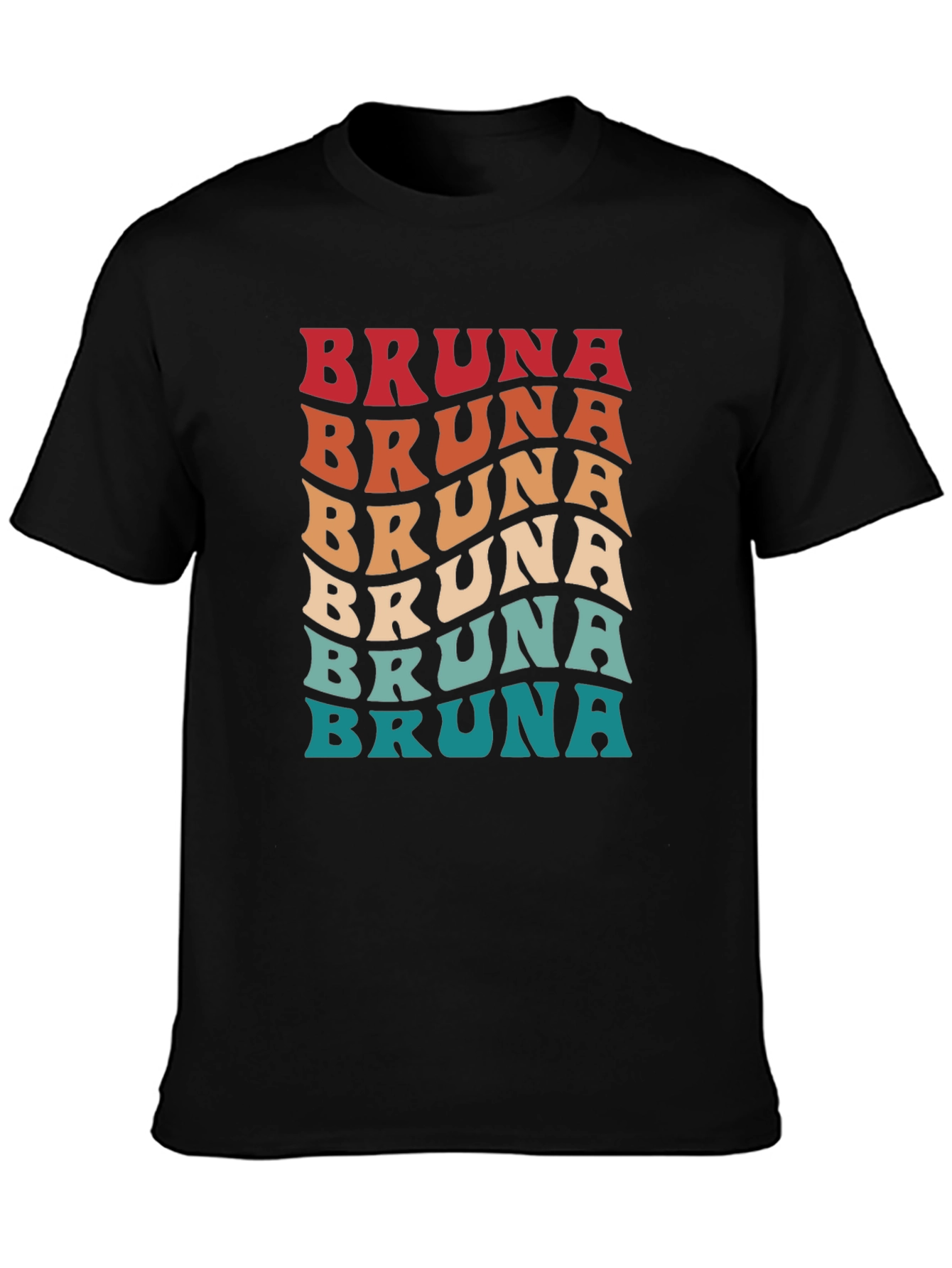 Retro Bruna Name T-Shirt
