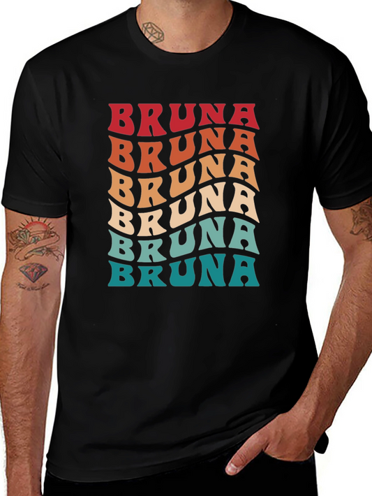 Retro Bruna Name T-Shirt