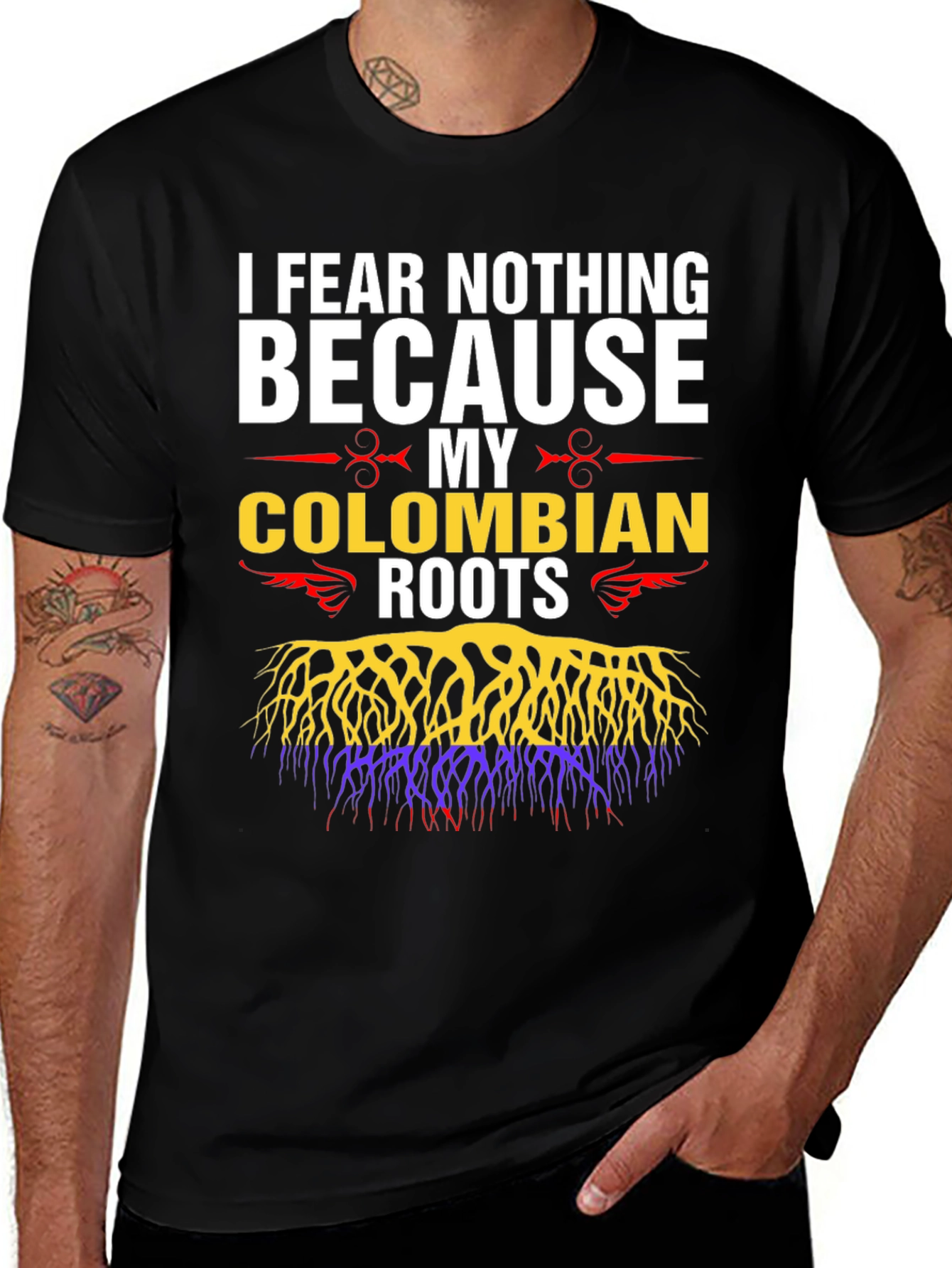 Colombian Roots T-Shirt - I Fear Nothing