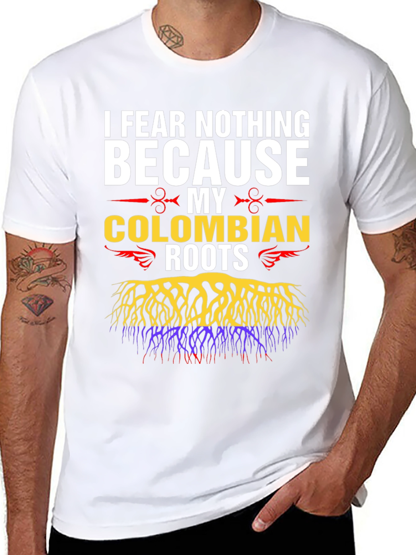Colombian Roots T-Shirt - I Fear Nothing