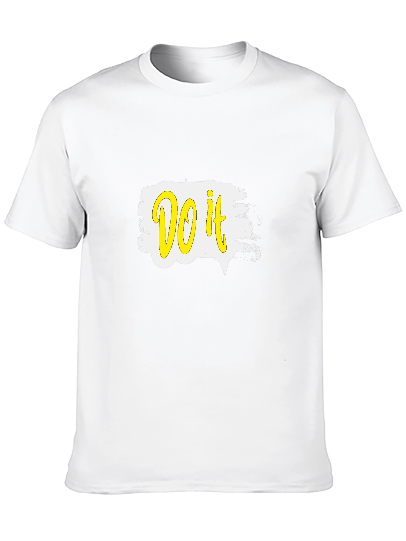 Do It T-Shirt Motivational Tee Black