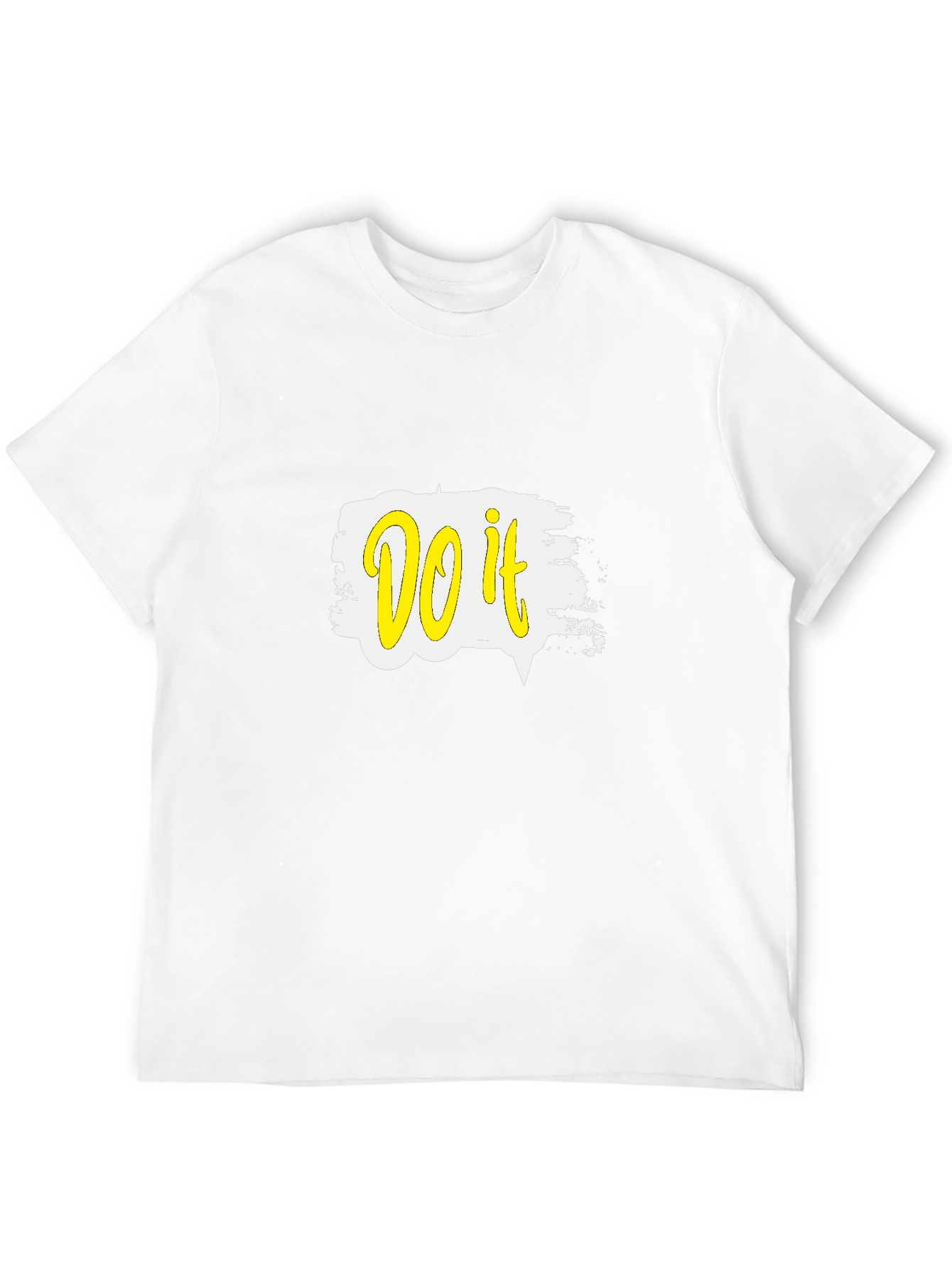Do It T-Shirt Motivational Tee Black