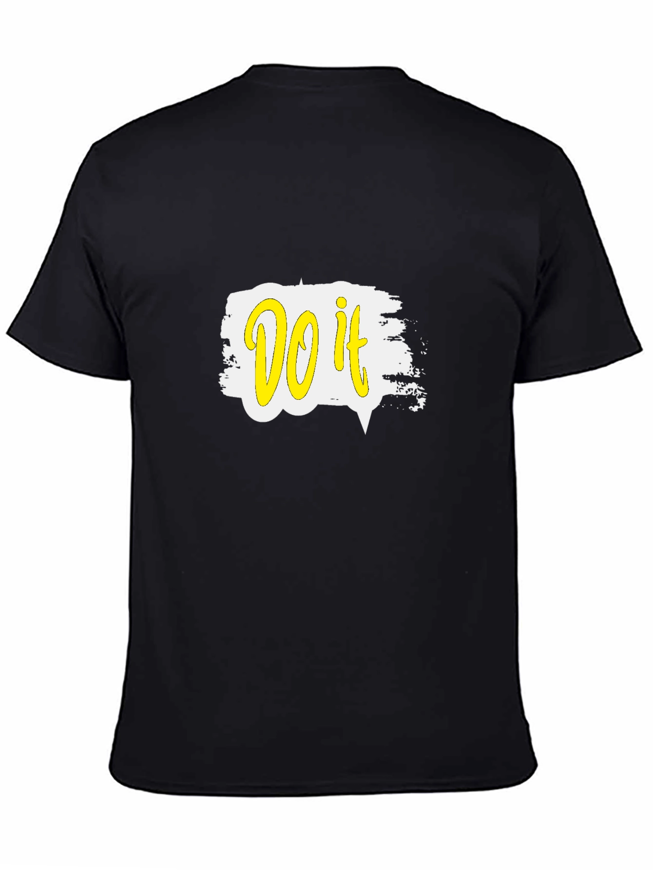 Do It T-Shirt Motivational Tee Black