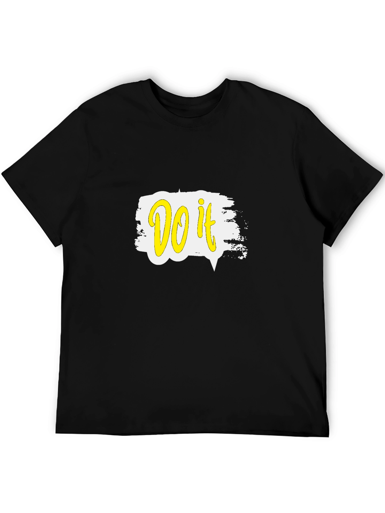 Do It T-Shirt Motivational Tee Black