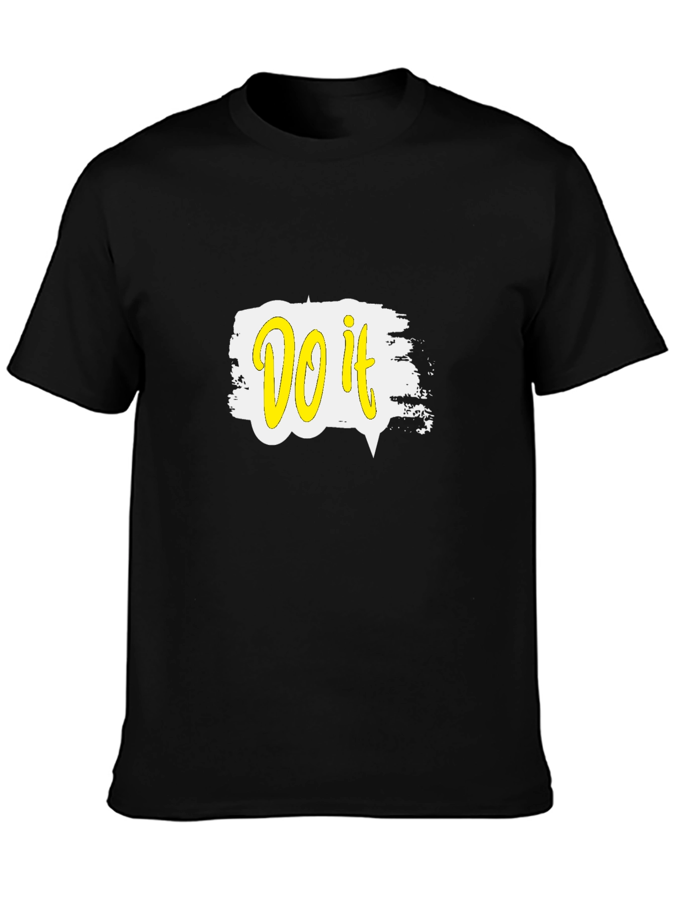 Do It T-Shirt Motivational Tee Black