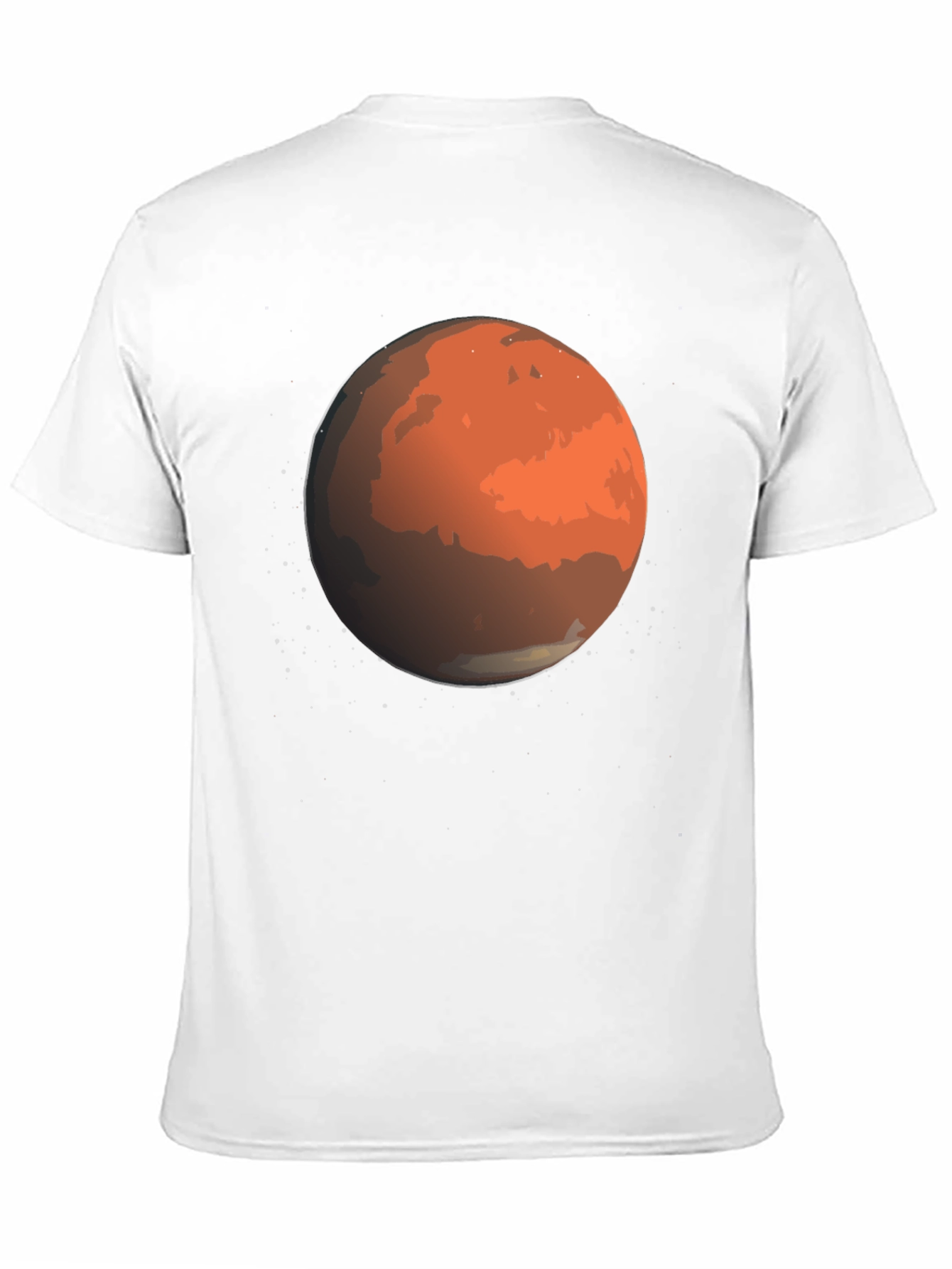 Mars Graphic T-Shirt - Space Fan Tee