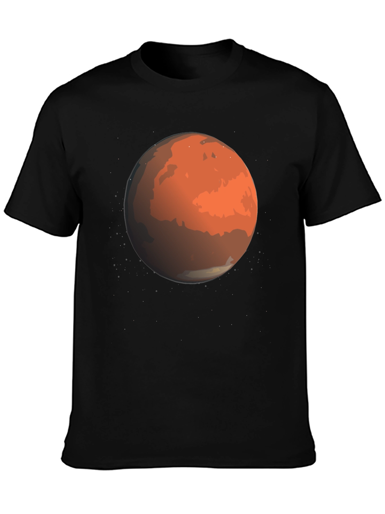 Mars Graphic T-Shirt - Space Fan Tee