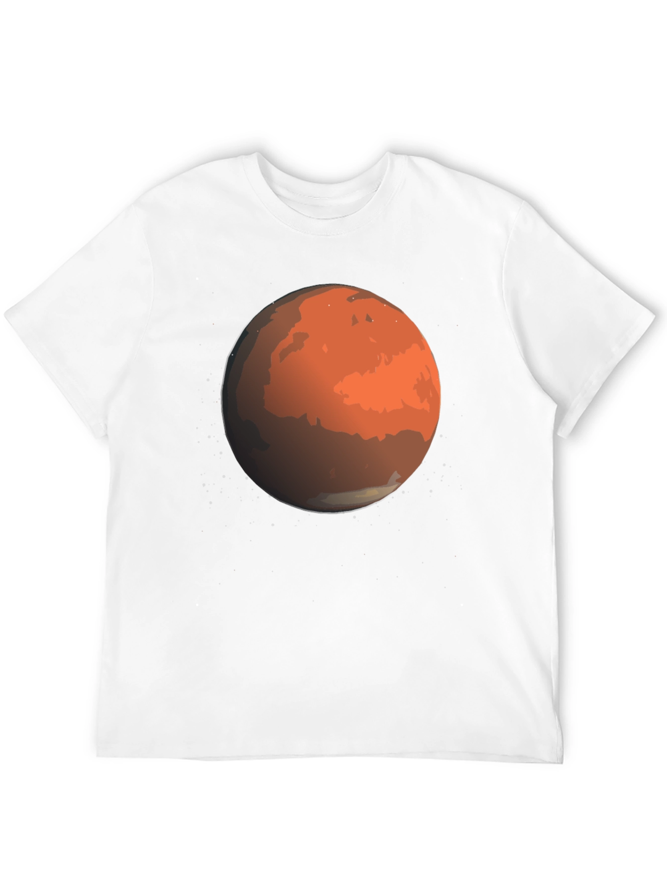 Mars Graphic T-Shirt - Space Fan Tee