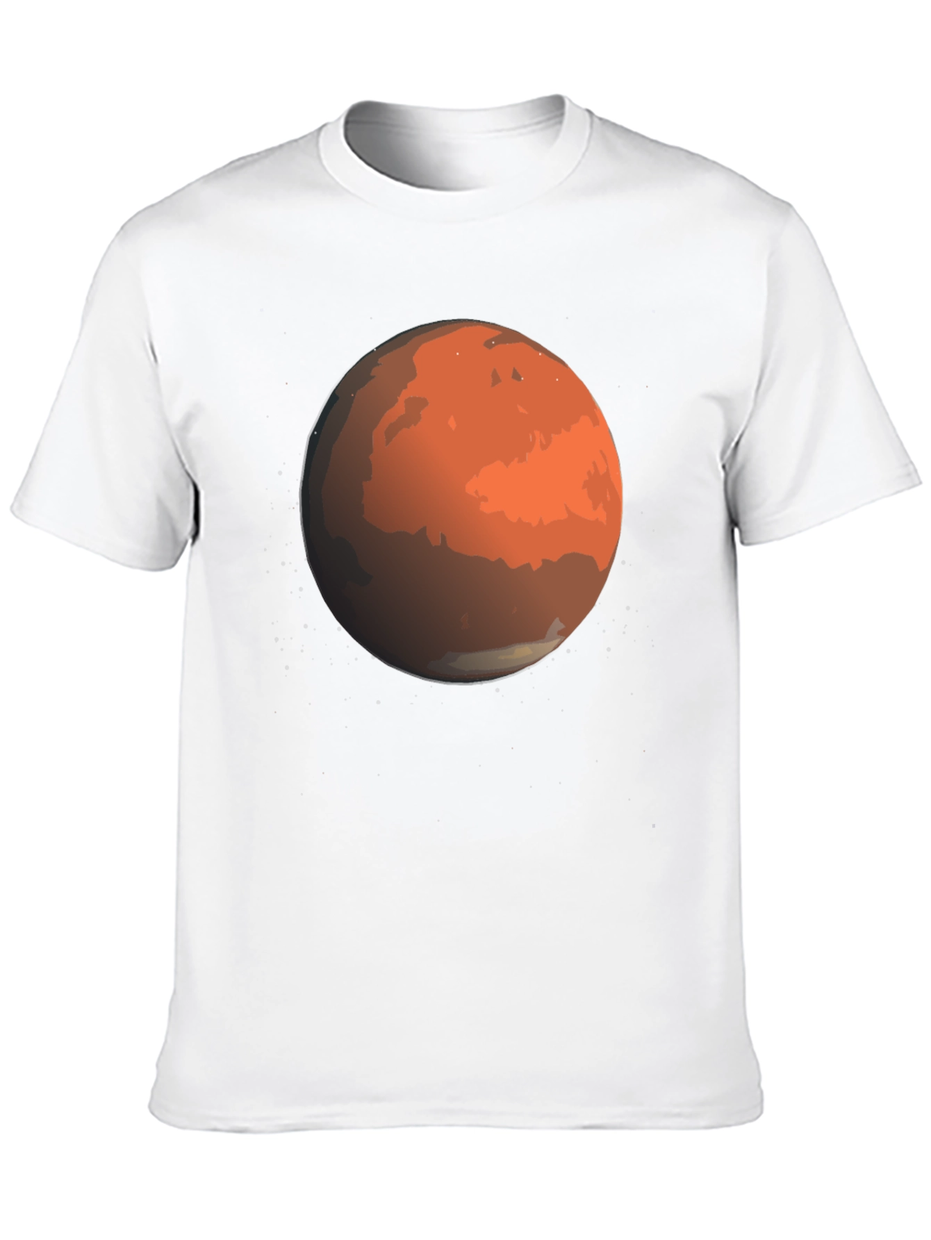 Mars Graphic T-Shirt - Space Fan Tee