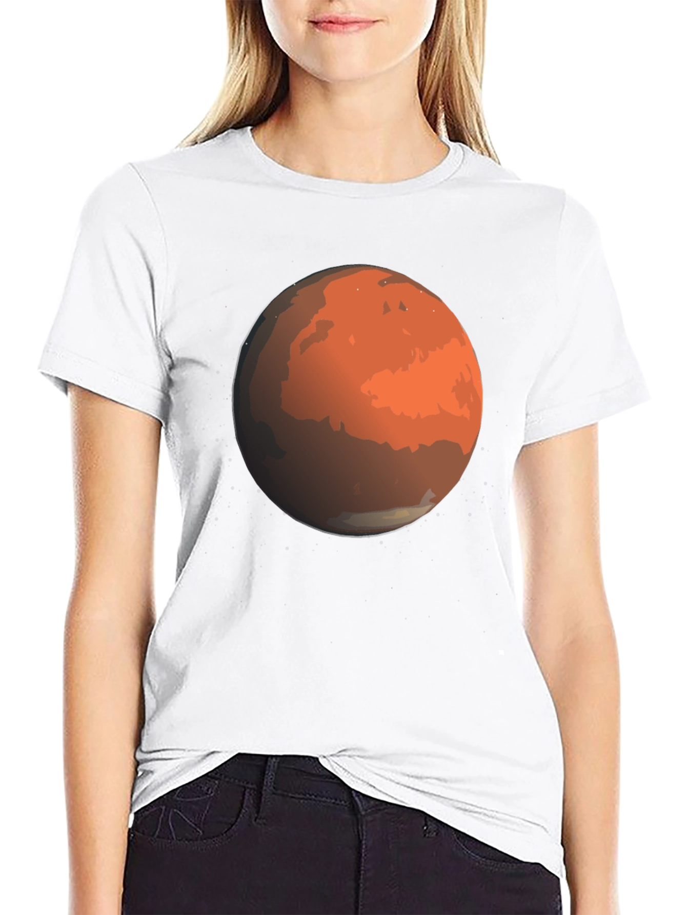 Mars Graphic T-Shirt - Space Fan Tee