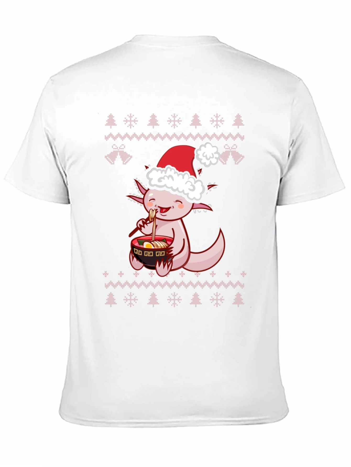 Axolotl Ramen Christmas T-Shirt