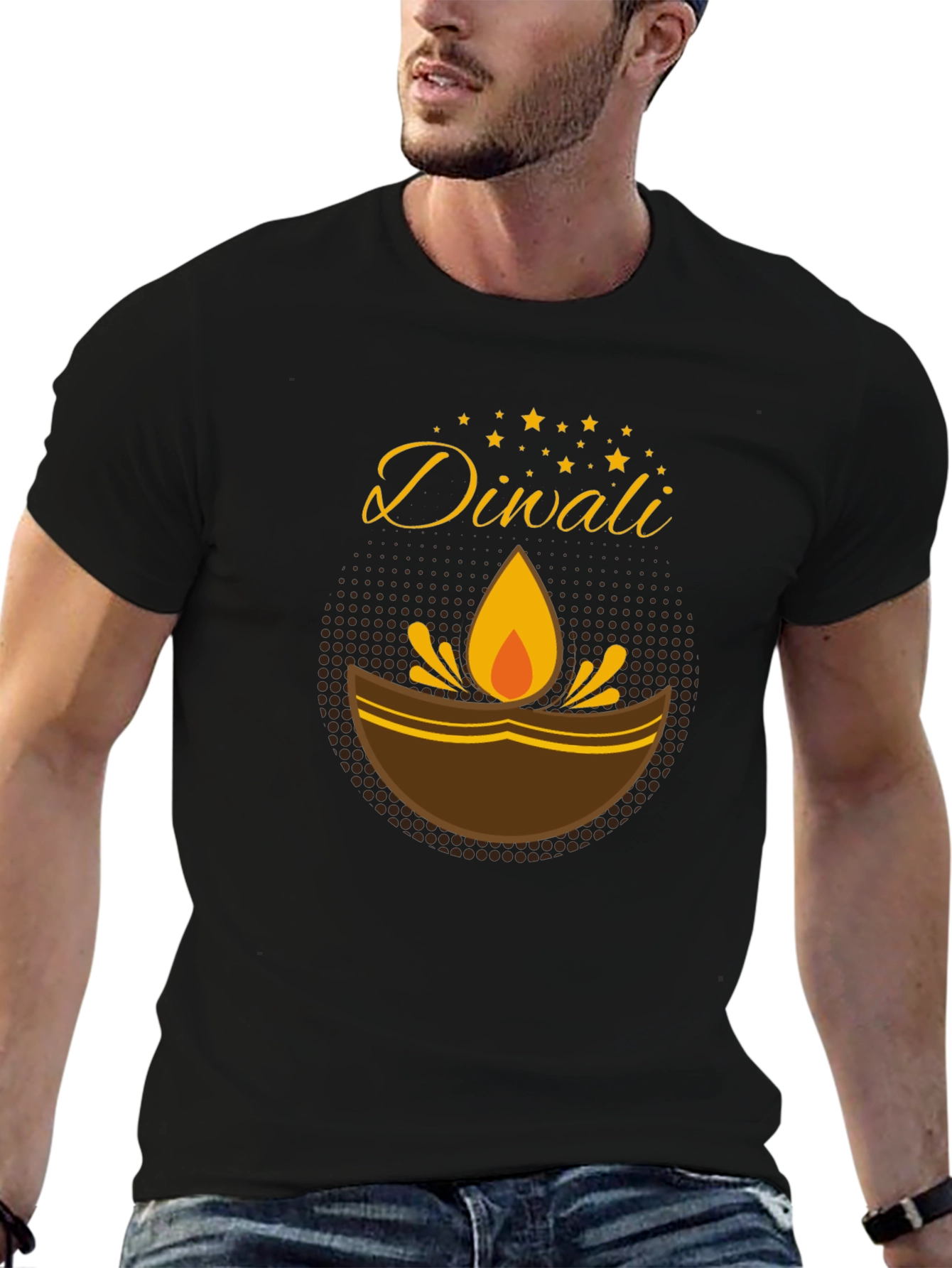 Diwali Festival Graphic T-Shirt - Celebration Tee