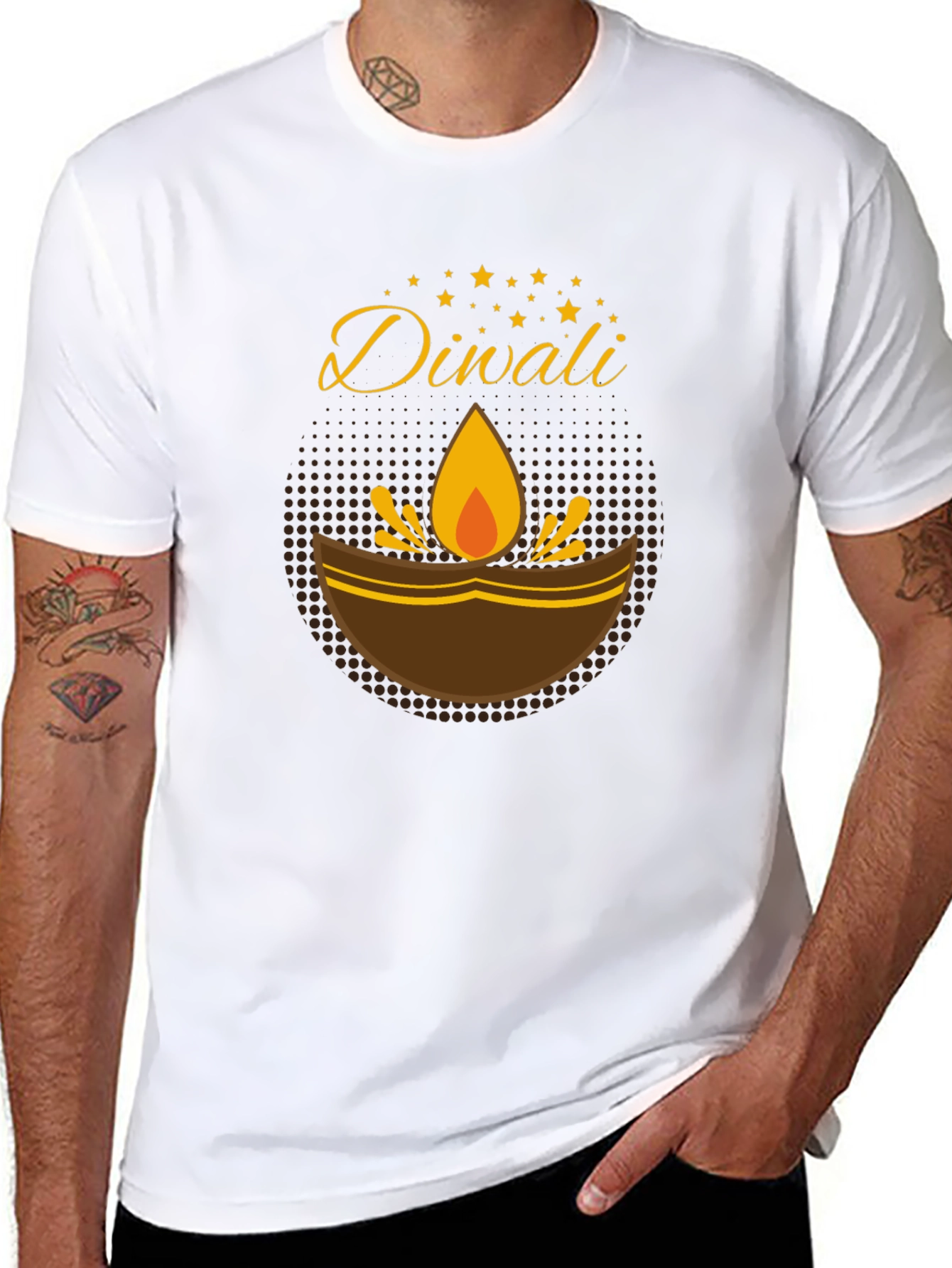 Diwali Festival Graphic T-Shirt - Celebration Tee