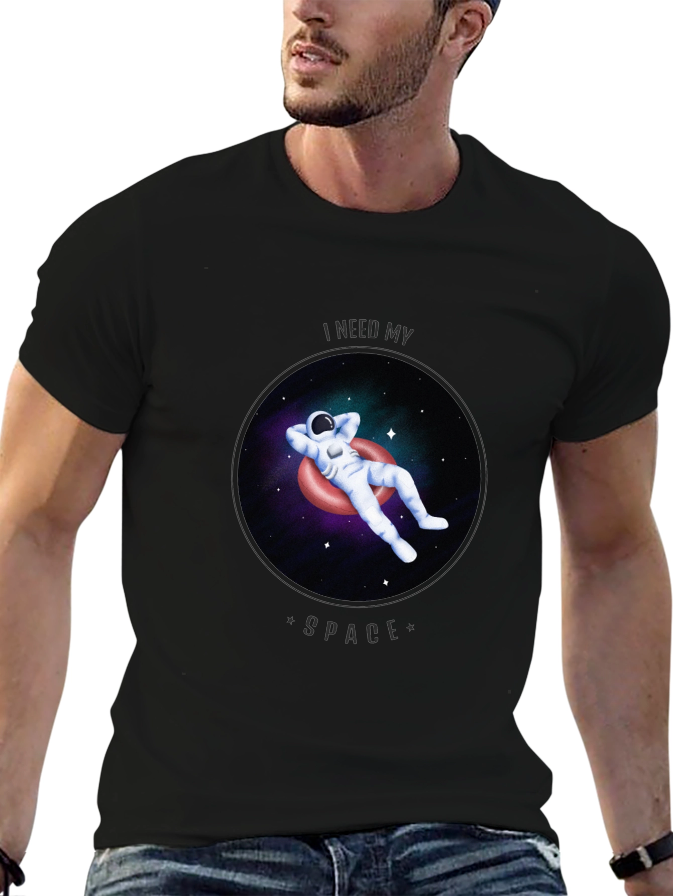 Astronaut Space T-Shirt - Relaxed Fit