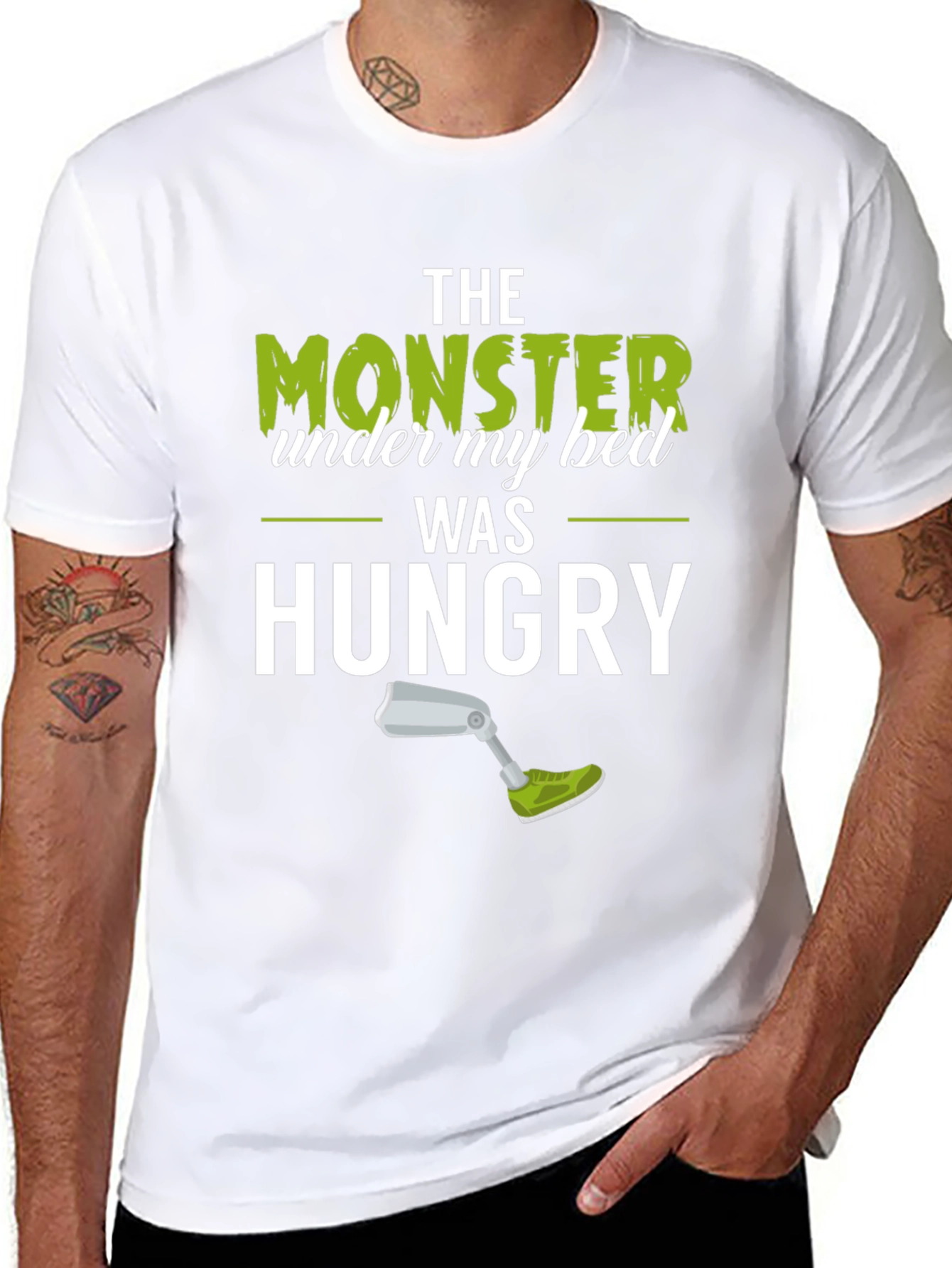 Monster Under My Bed Graphic Tee