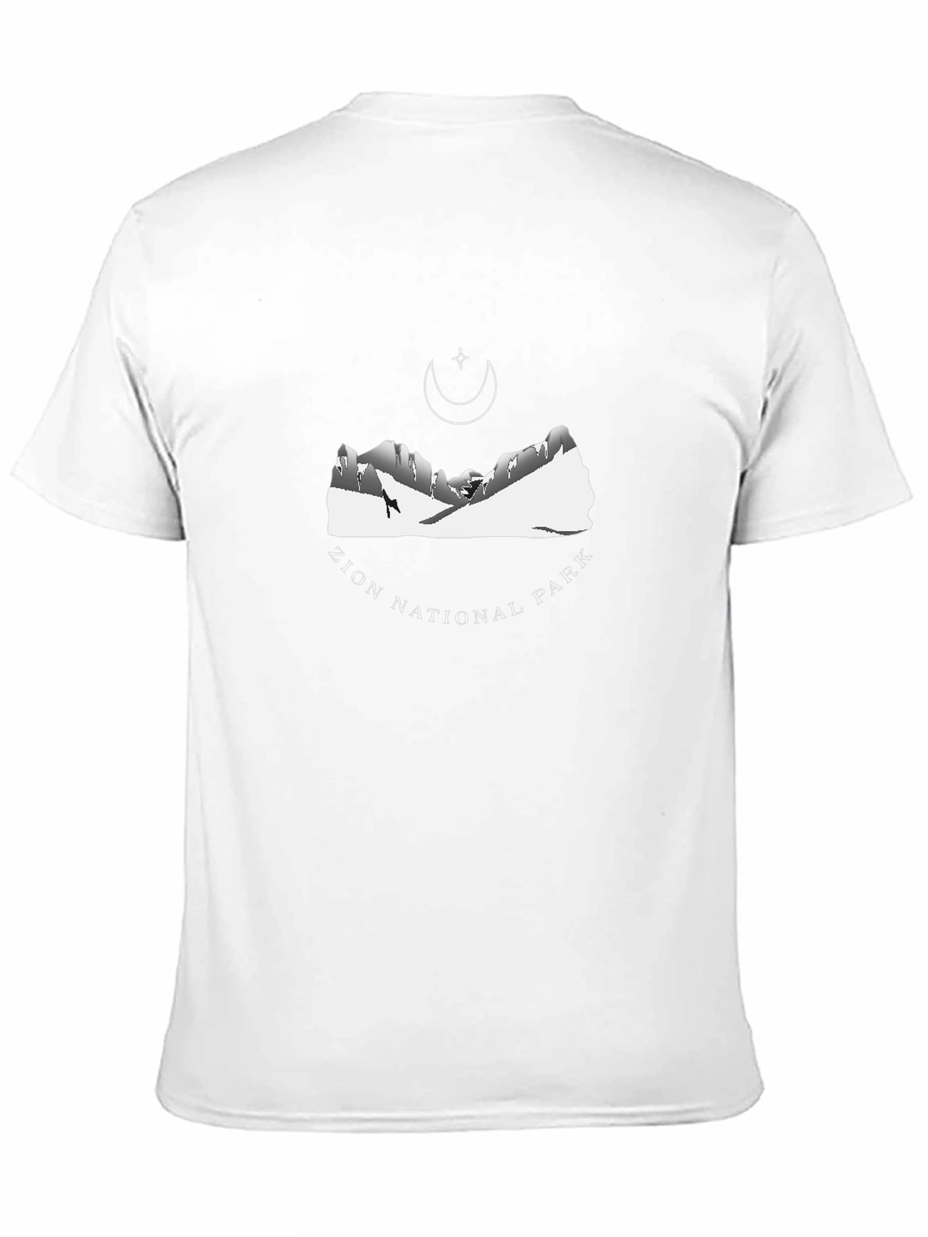Zion National Park Graphic T-Shirt - Black