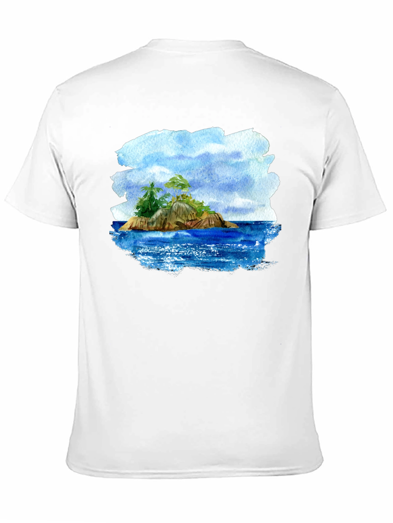 Island Graphic Print Tee