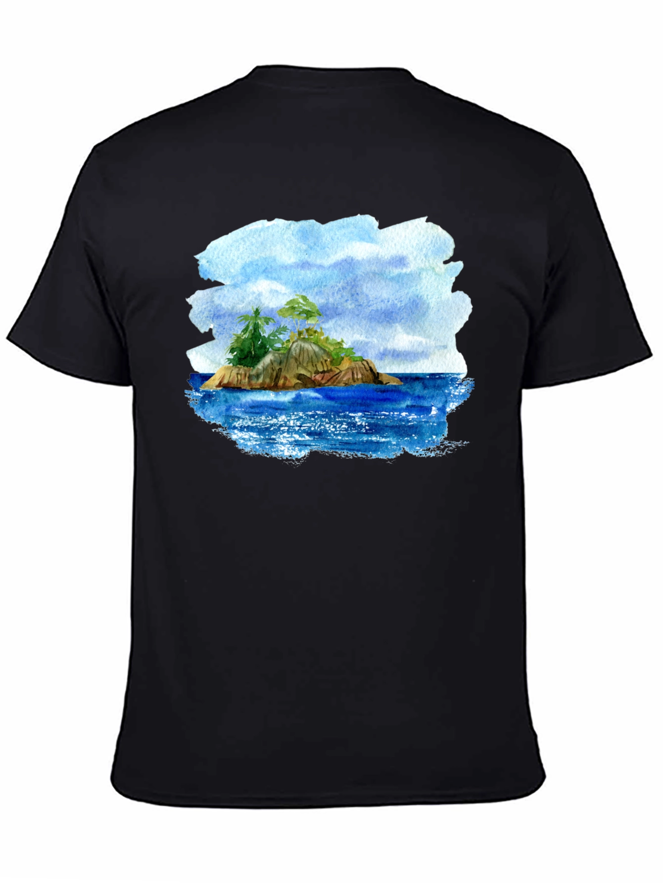 Island Graphic Print Tee