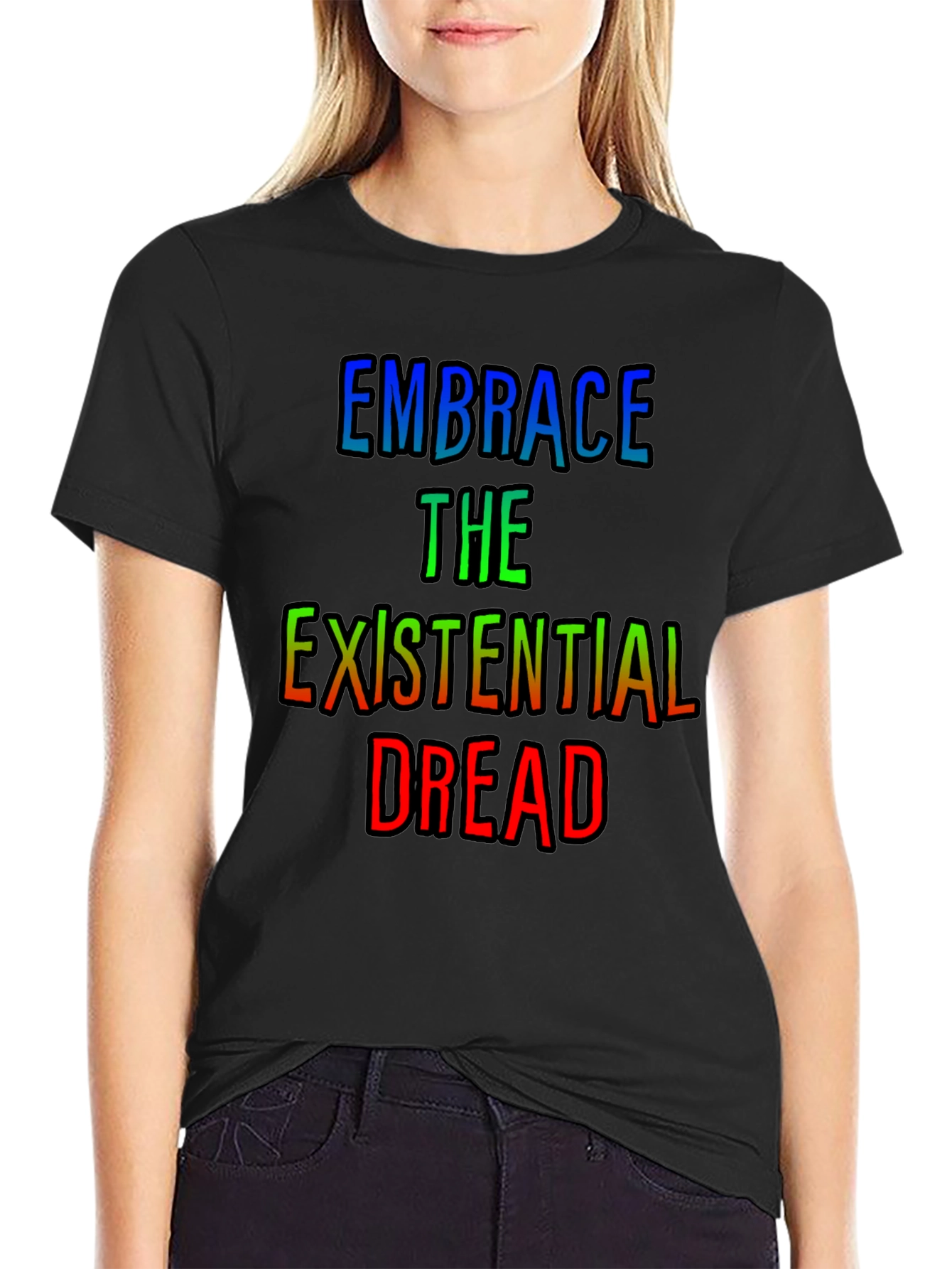 Existential Dread Graphic Tee - Embrace the Absurd!