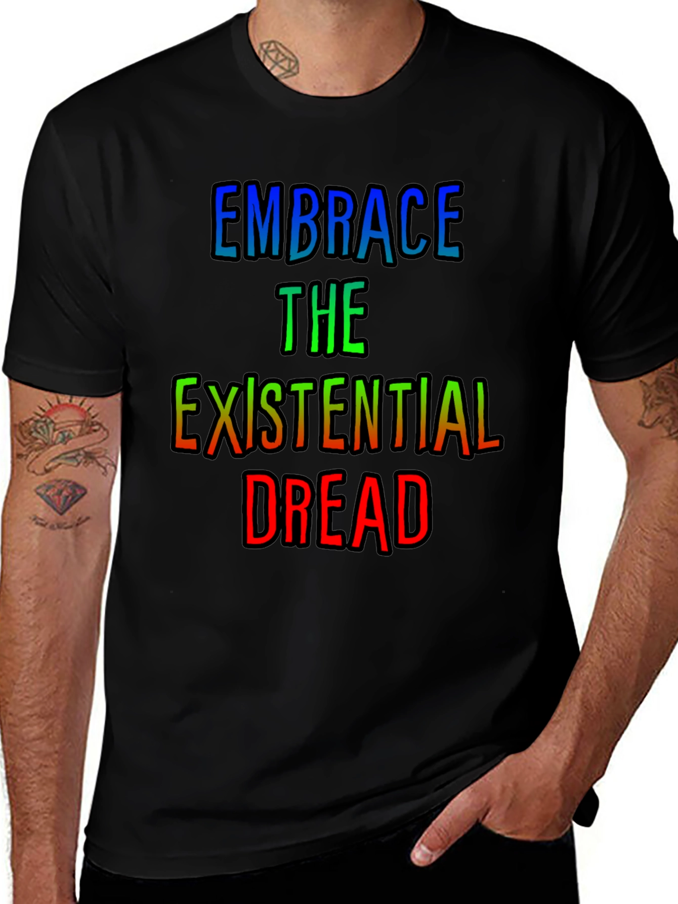 Existential Dread Graphic Tee - Embrace the Absurd!