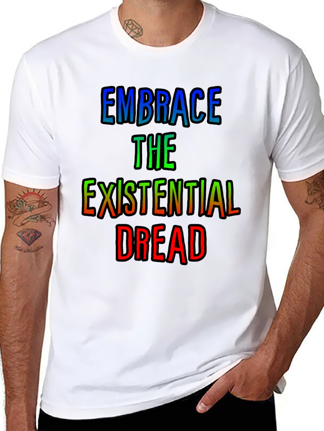 Existential Dread Graphic Tee - Embrace the Absurd!