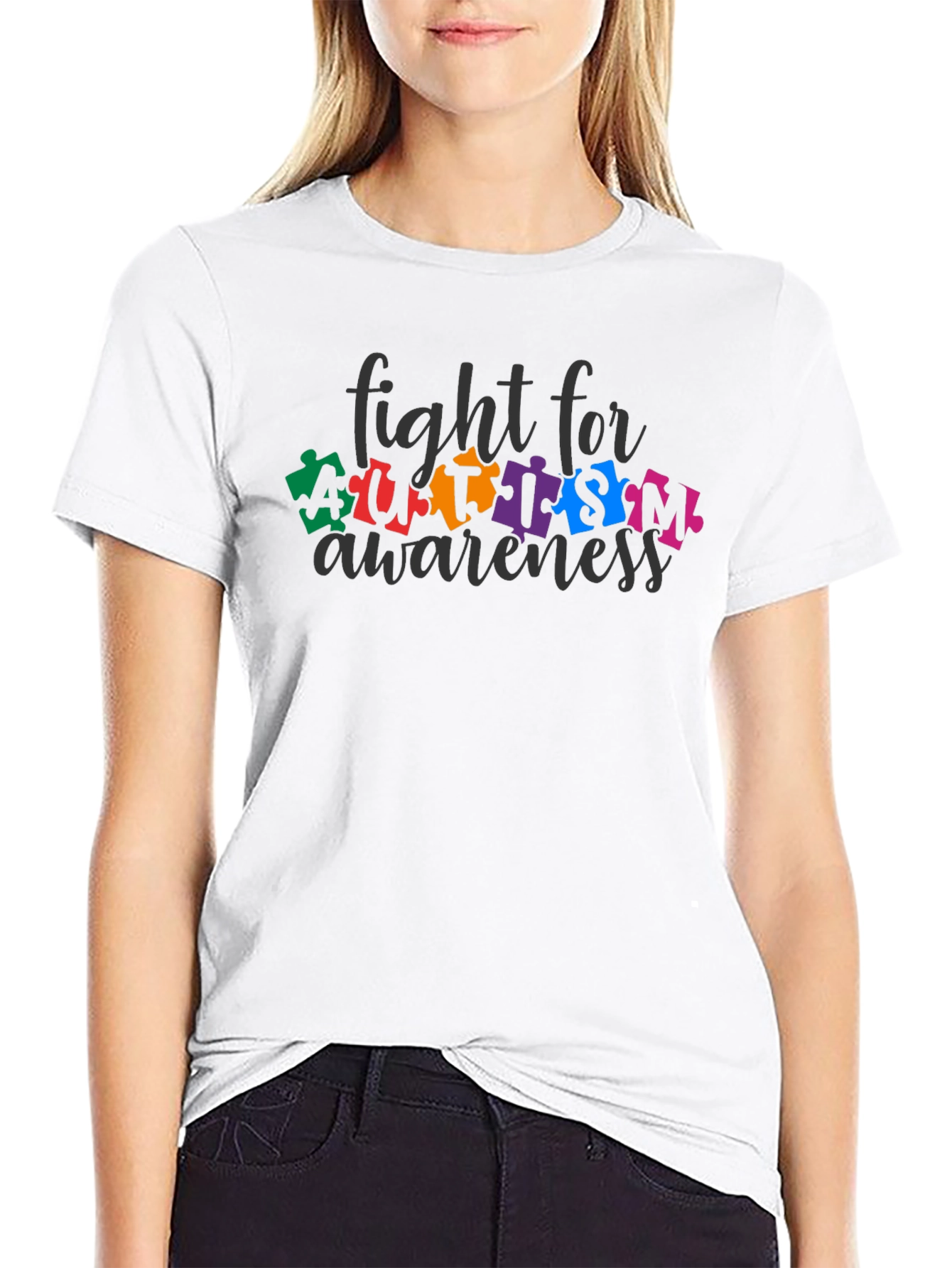 Autism Awareness Puzzle Piece T-Shirt