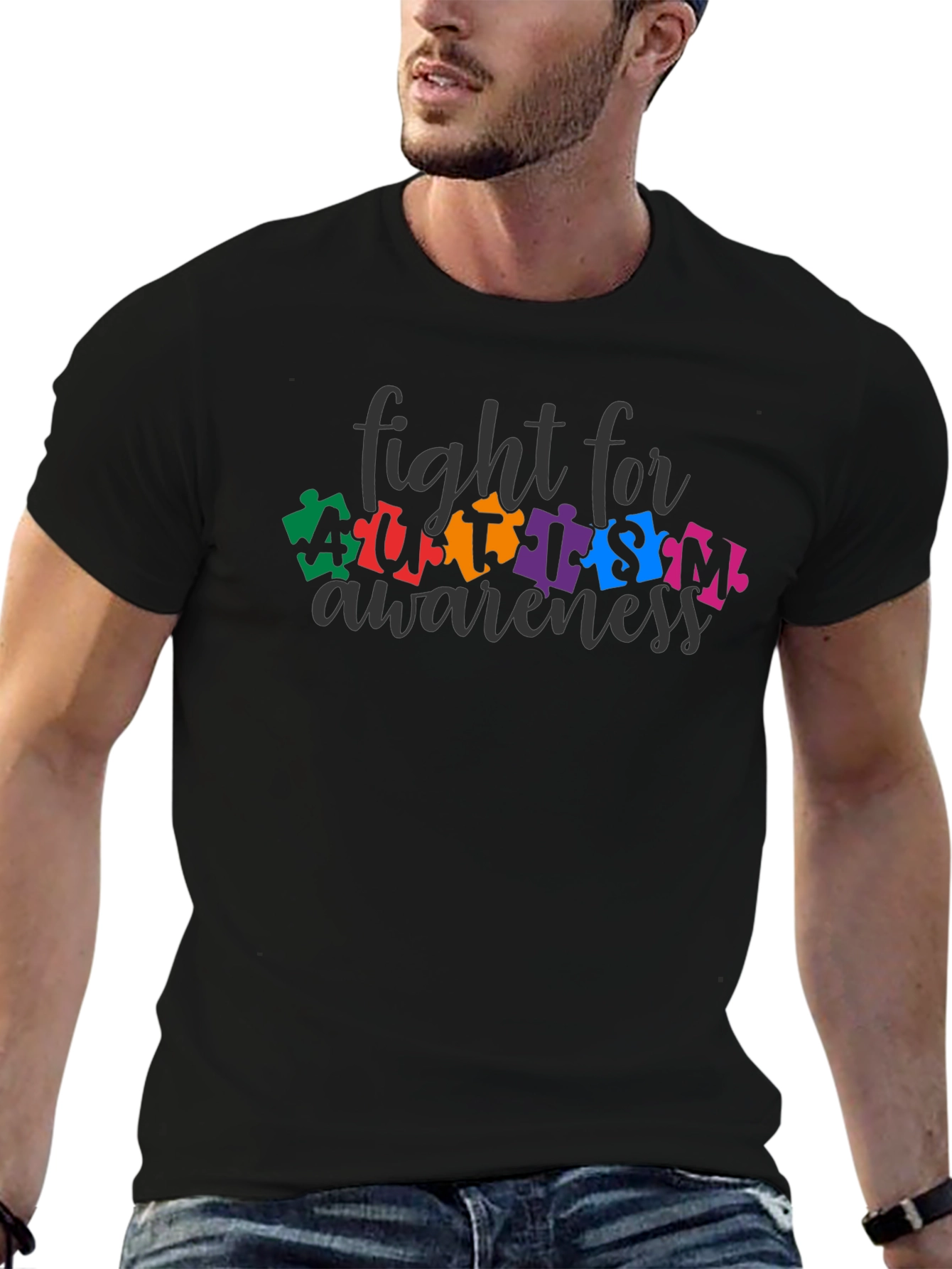 Autism Awareness Puzzle Piece T-Shirt