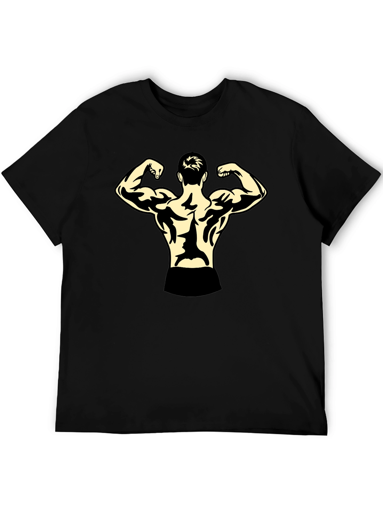 Black Bodybuilder Graphic Tee