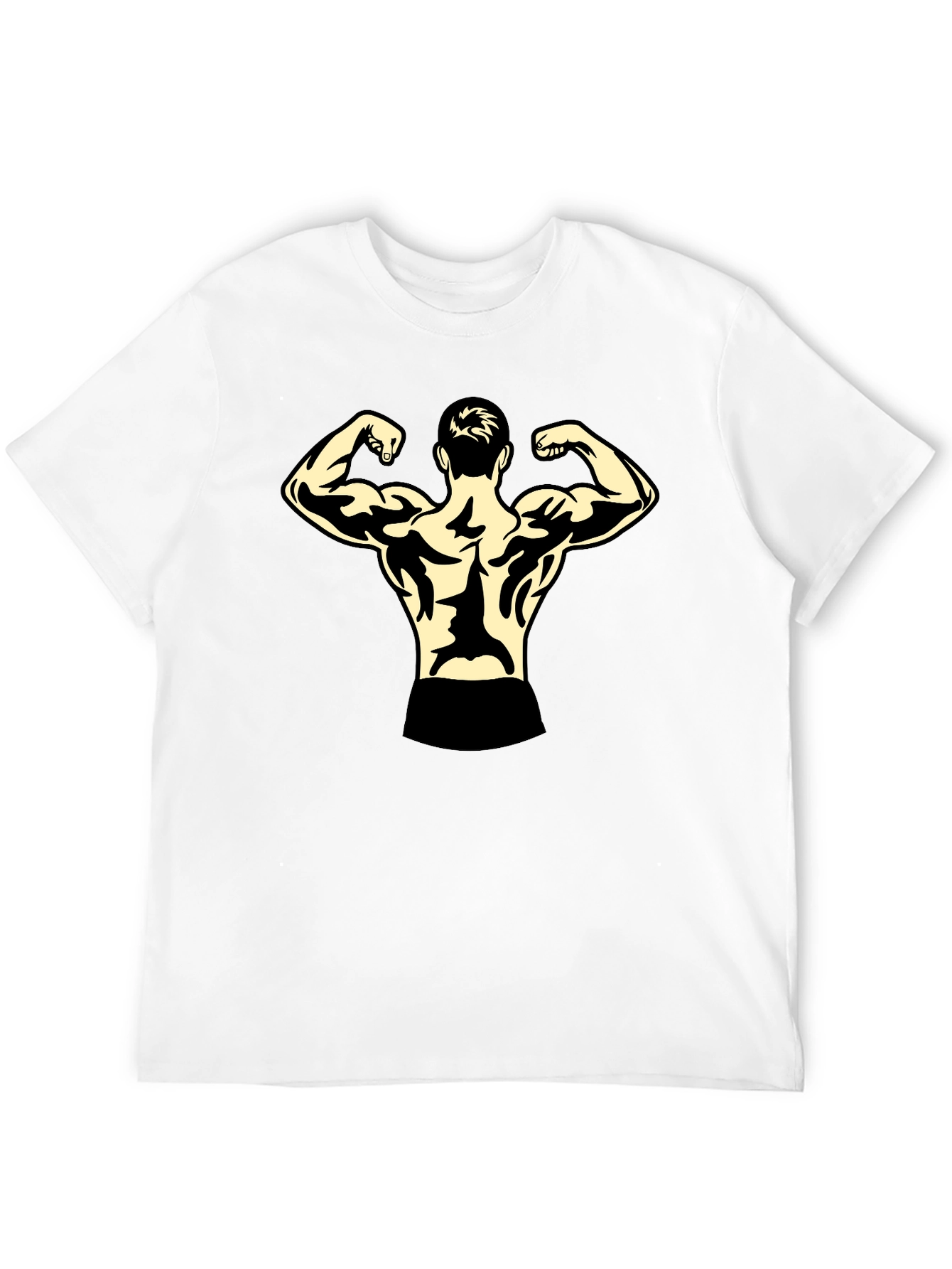Black Bodybuilder Graphic Tee