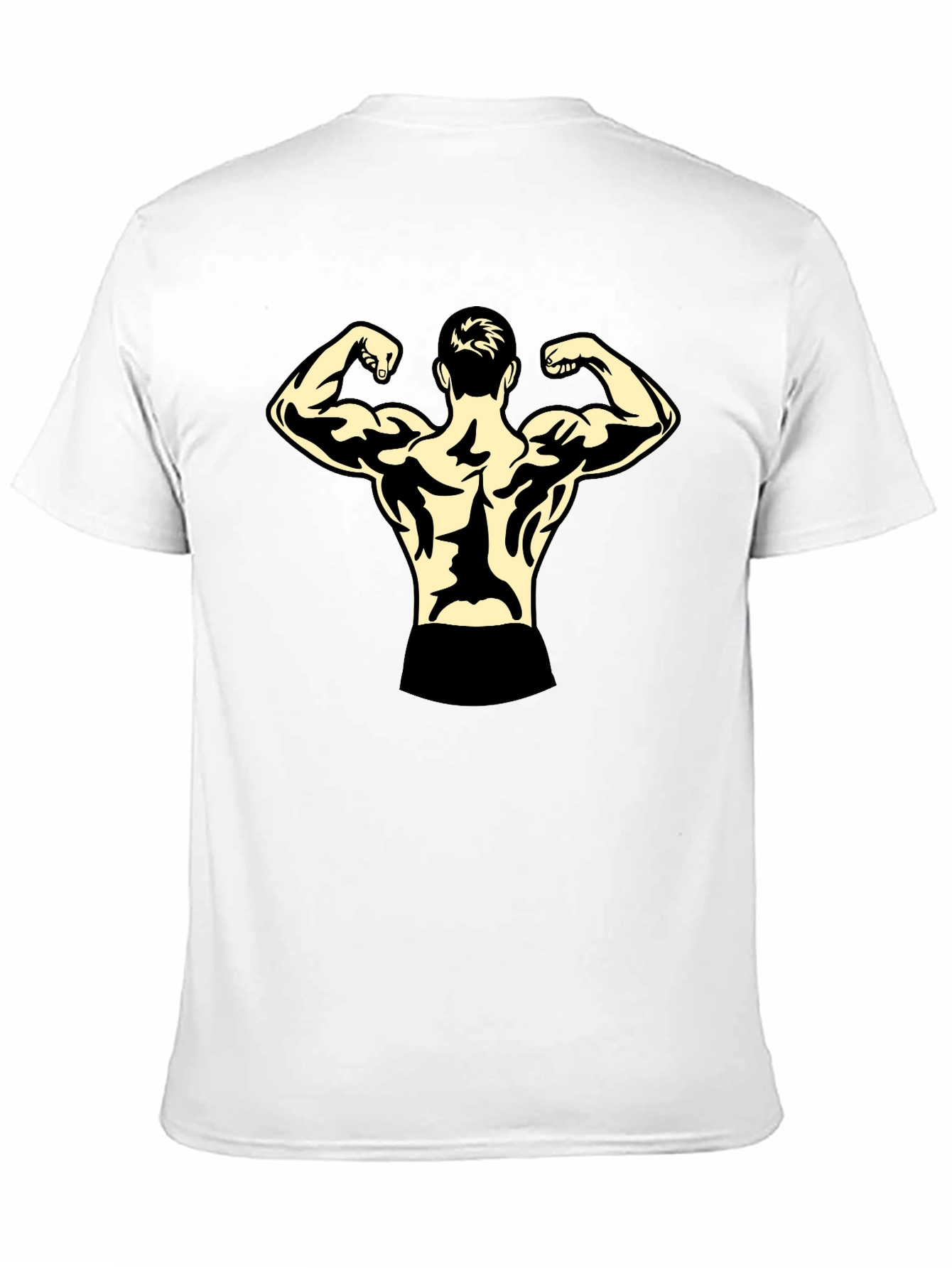 Black Bodybuilder Graphic Tee