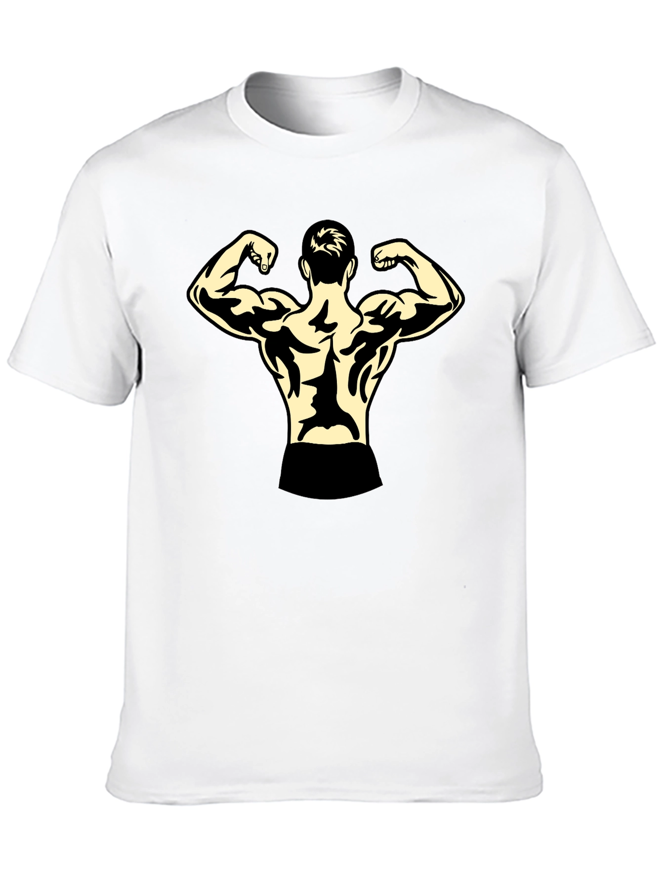 Black Bodybuilder Graphic Tee