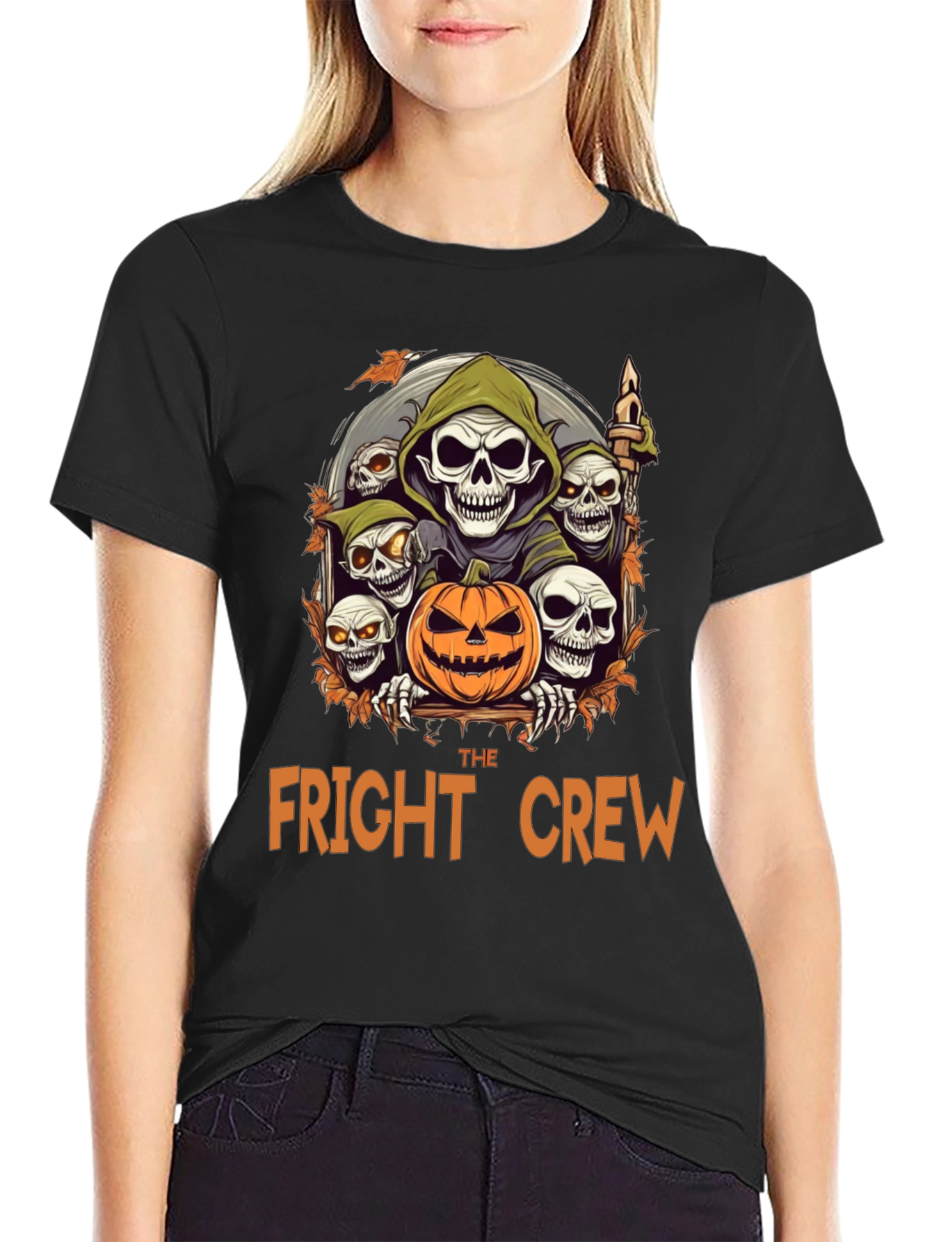 The Fright Crew Halloween Graphic Tee
