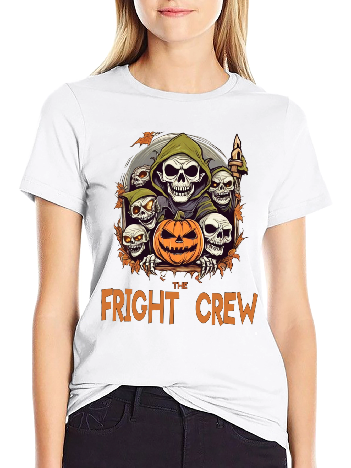 The Fright Crew Halloween Graphic Tee